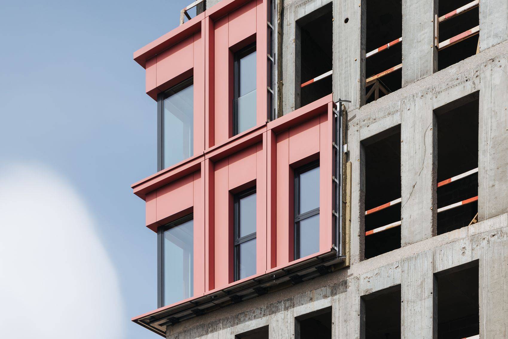 Construction progress