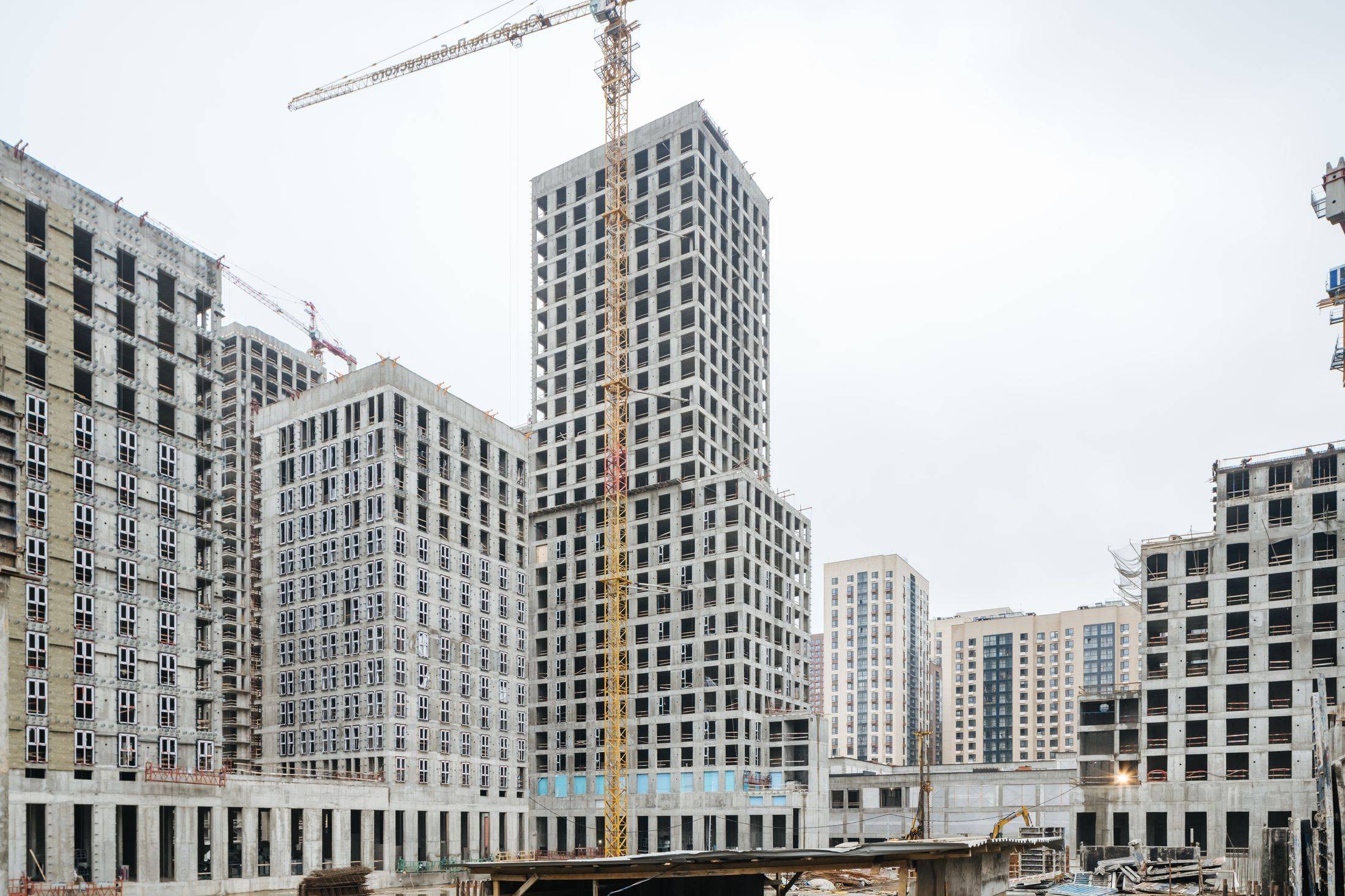 Construction progress