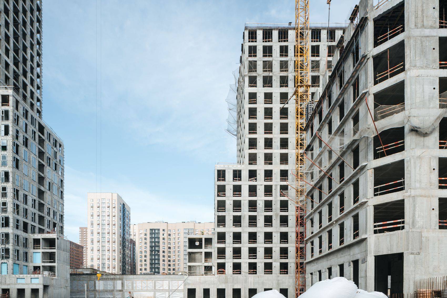 Construction progress