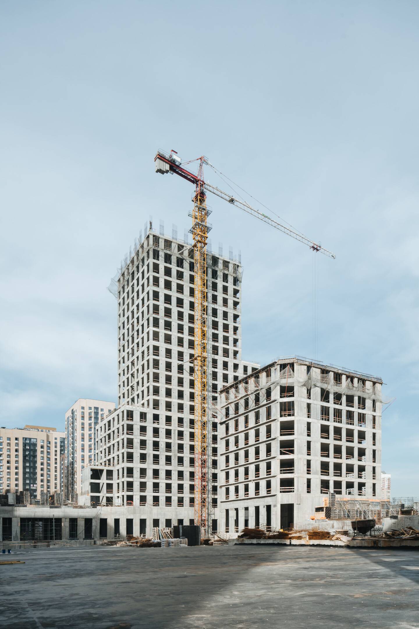 Construction progress