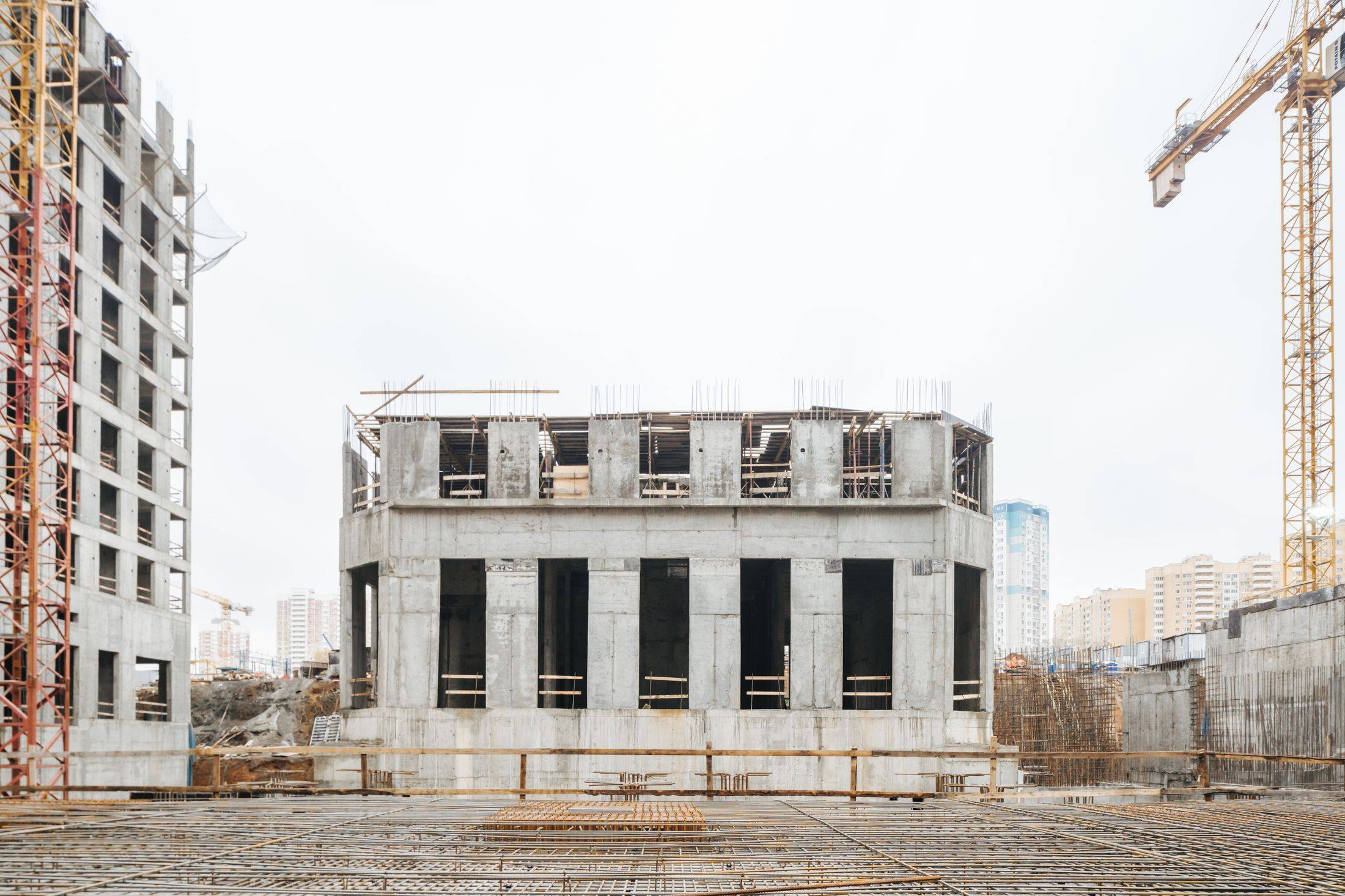 Construction progress