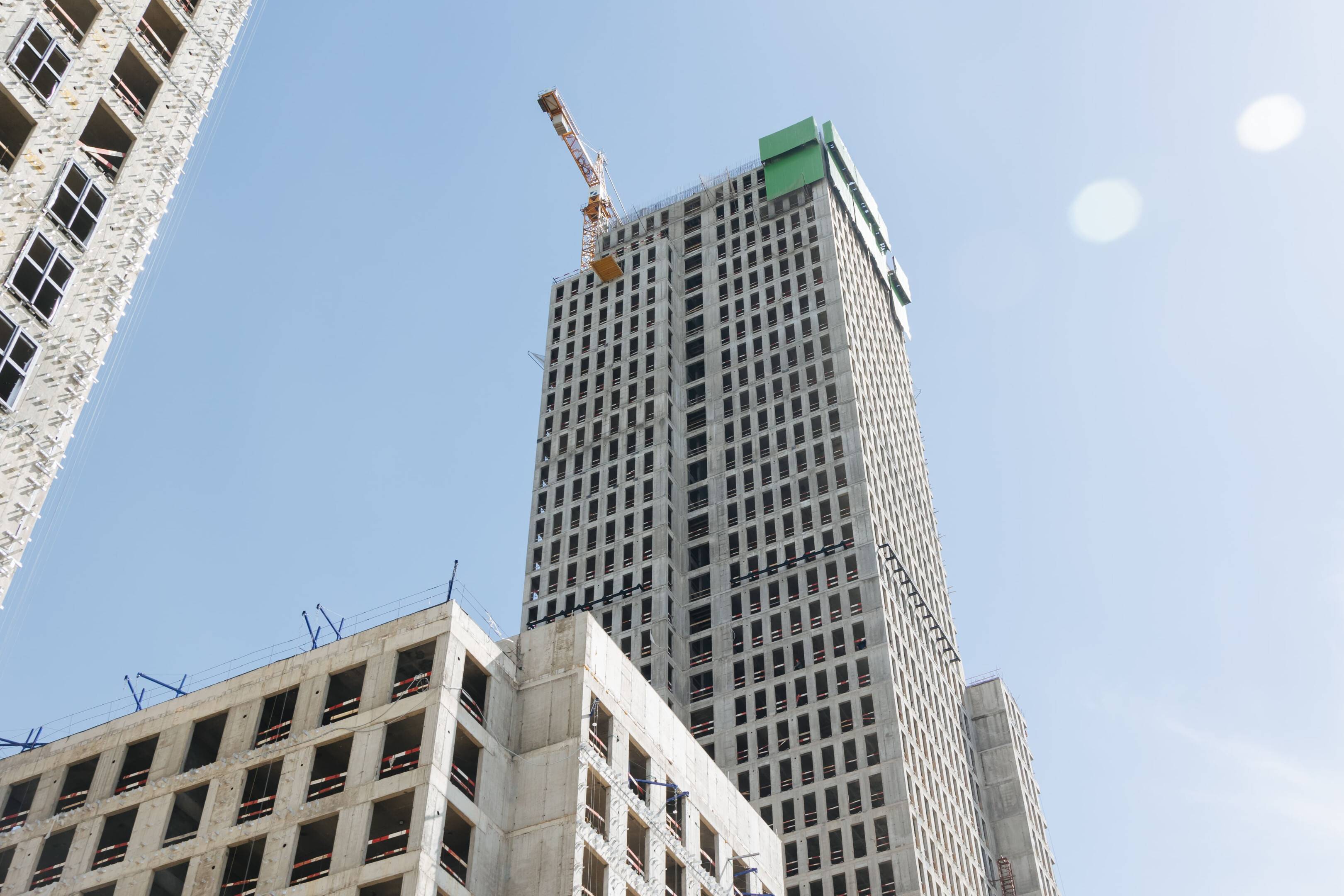 Construction progress