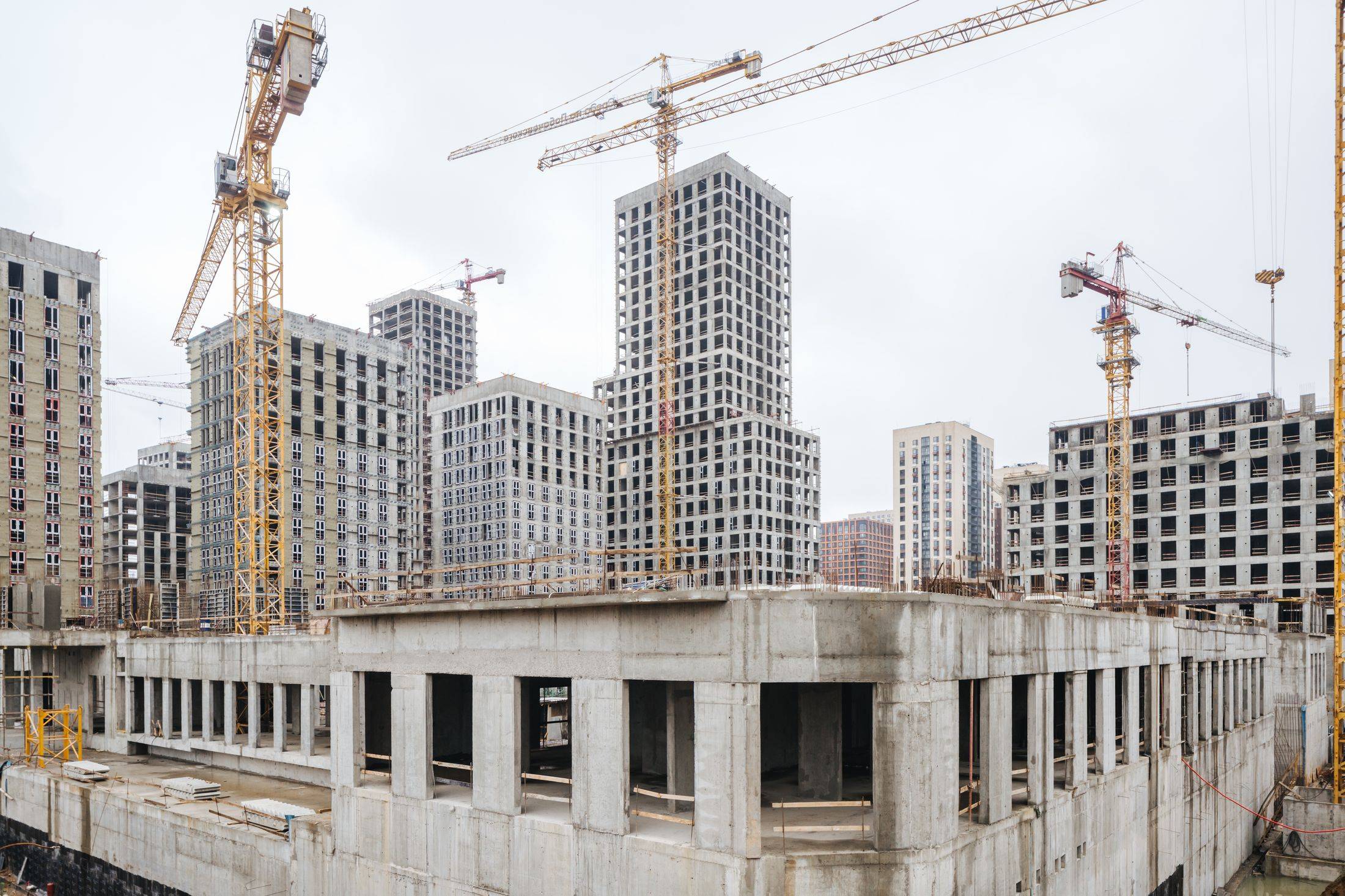 Construction progress