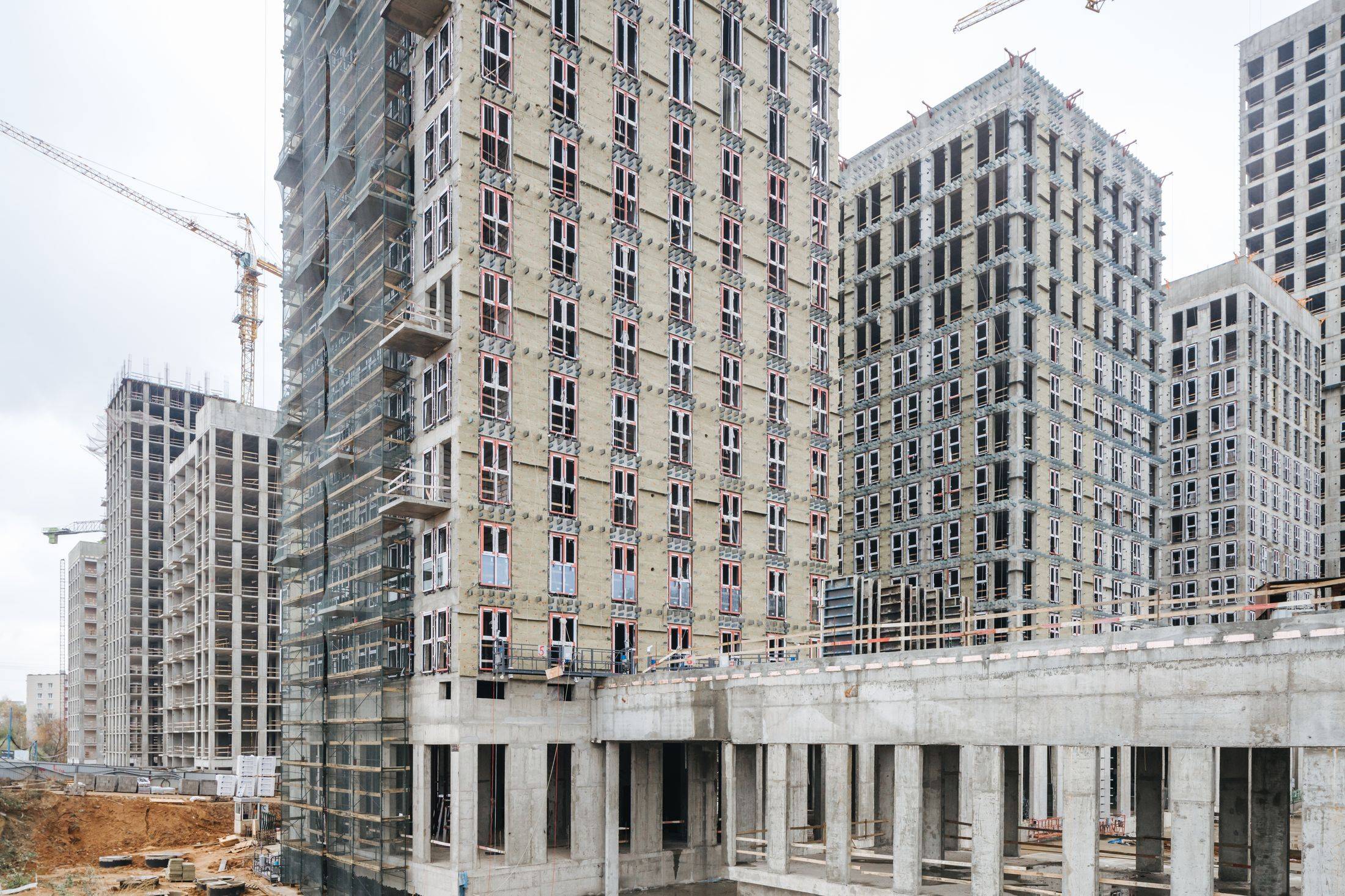 Construction progress