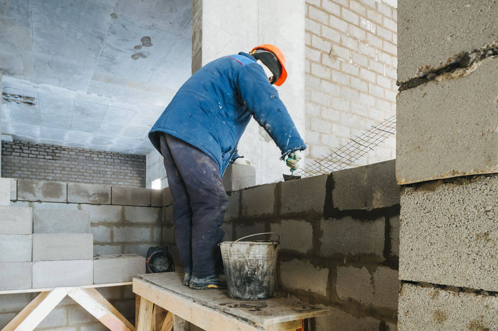 Construction progress