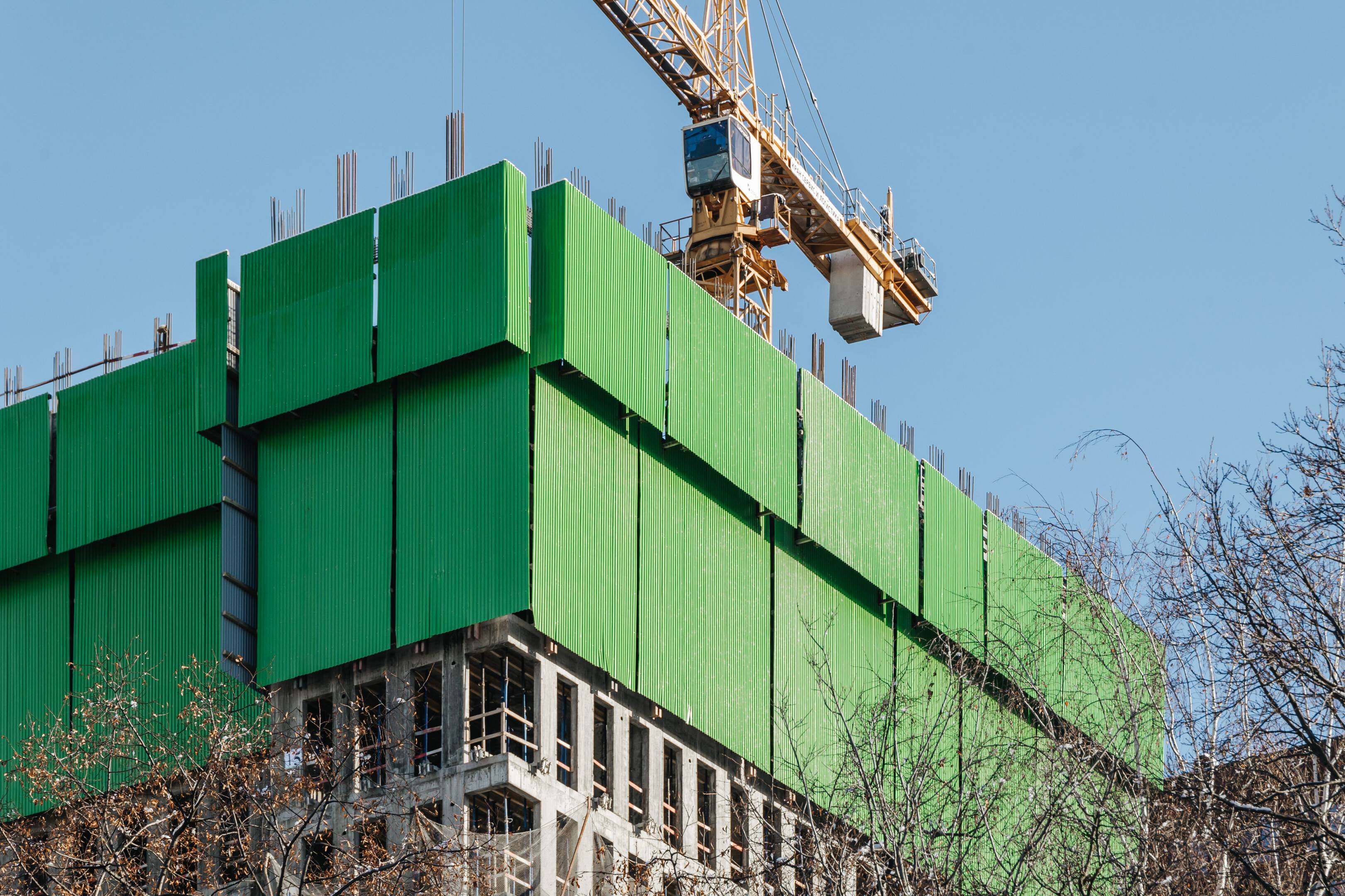 Construction progress