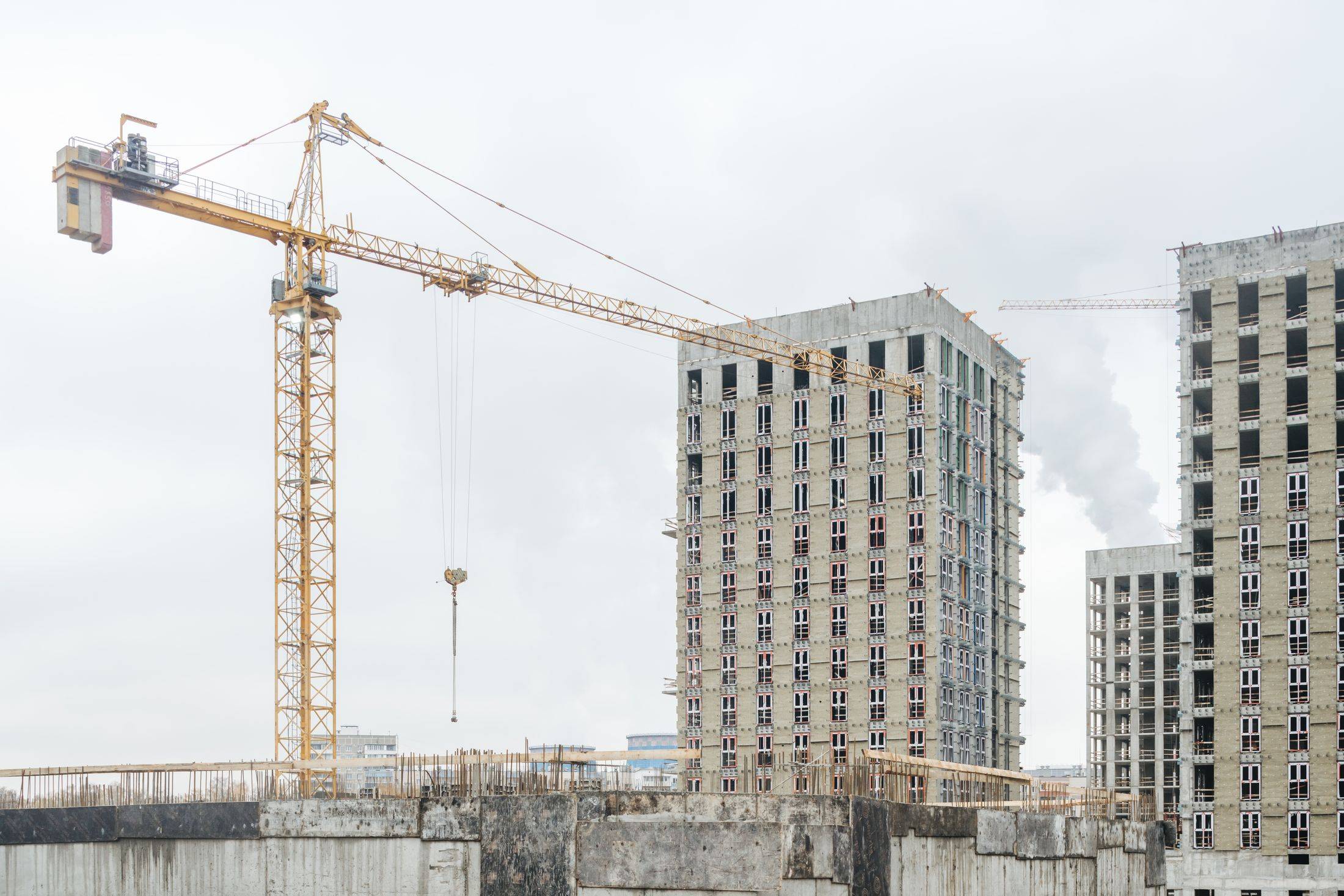 Construction progress