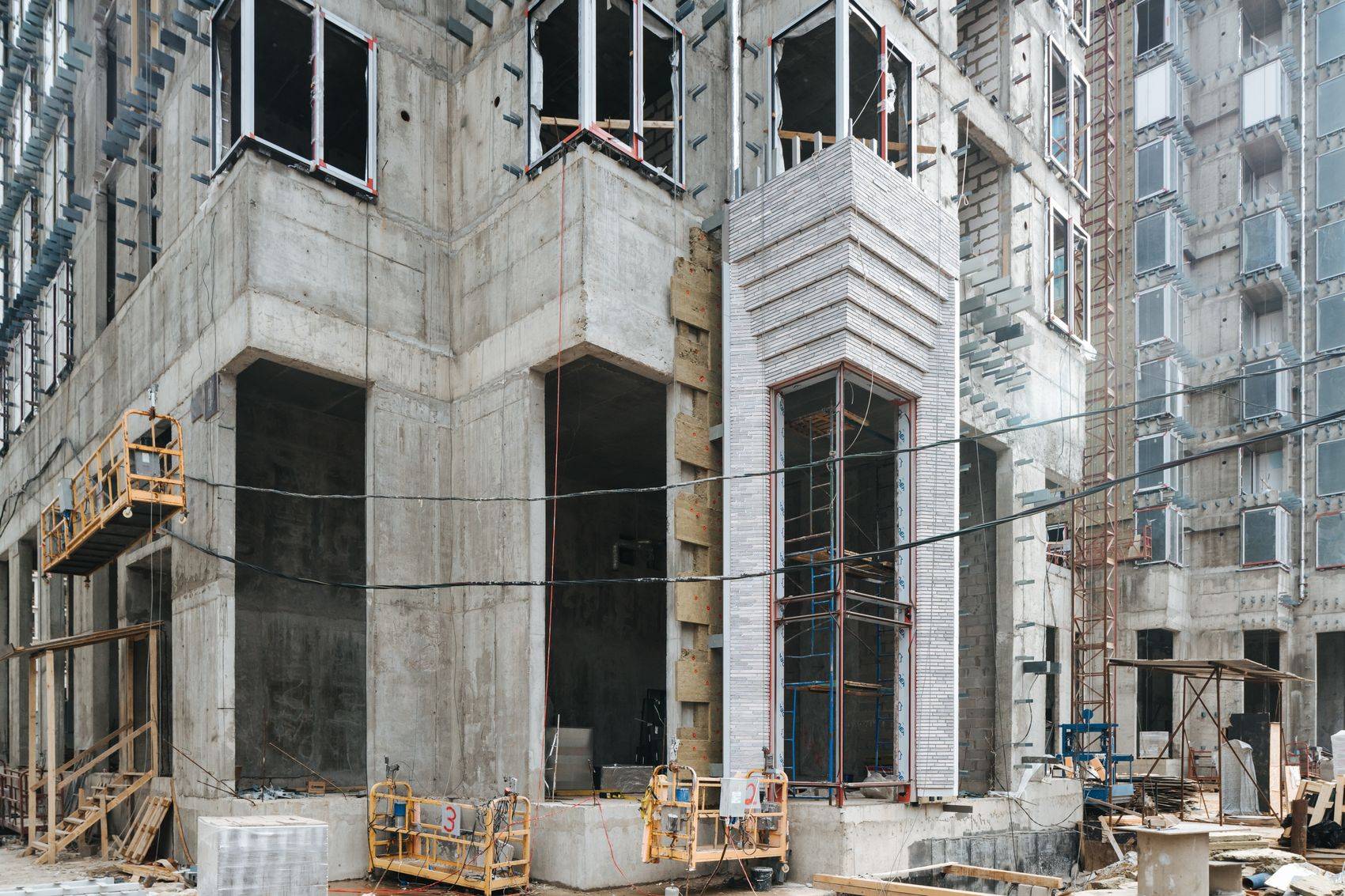 Construction progress