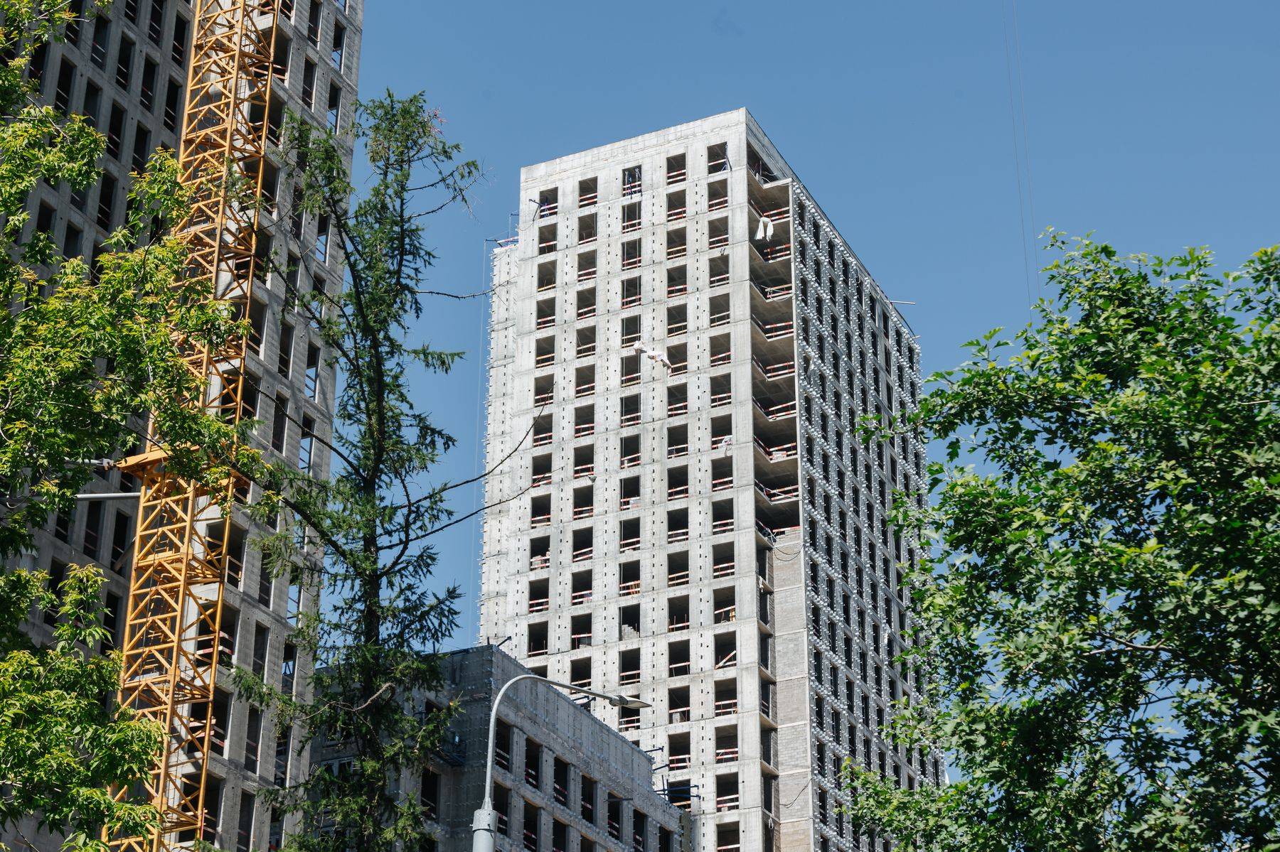 Construction progress