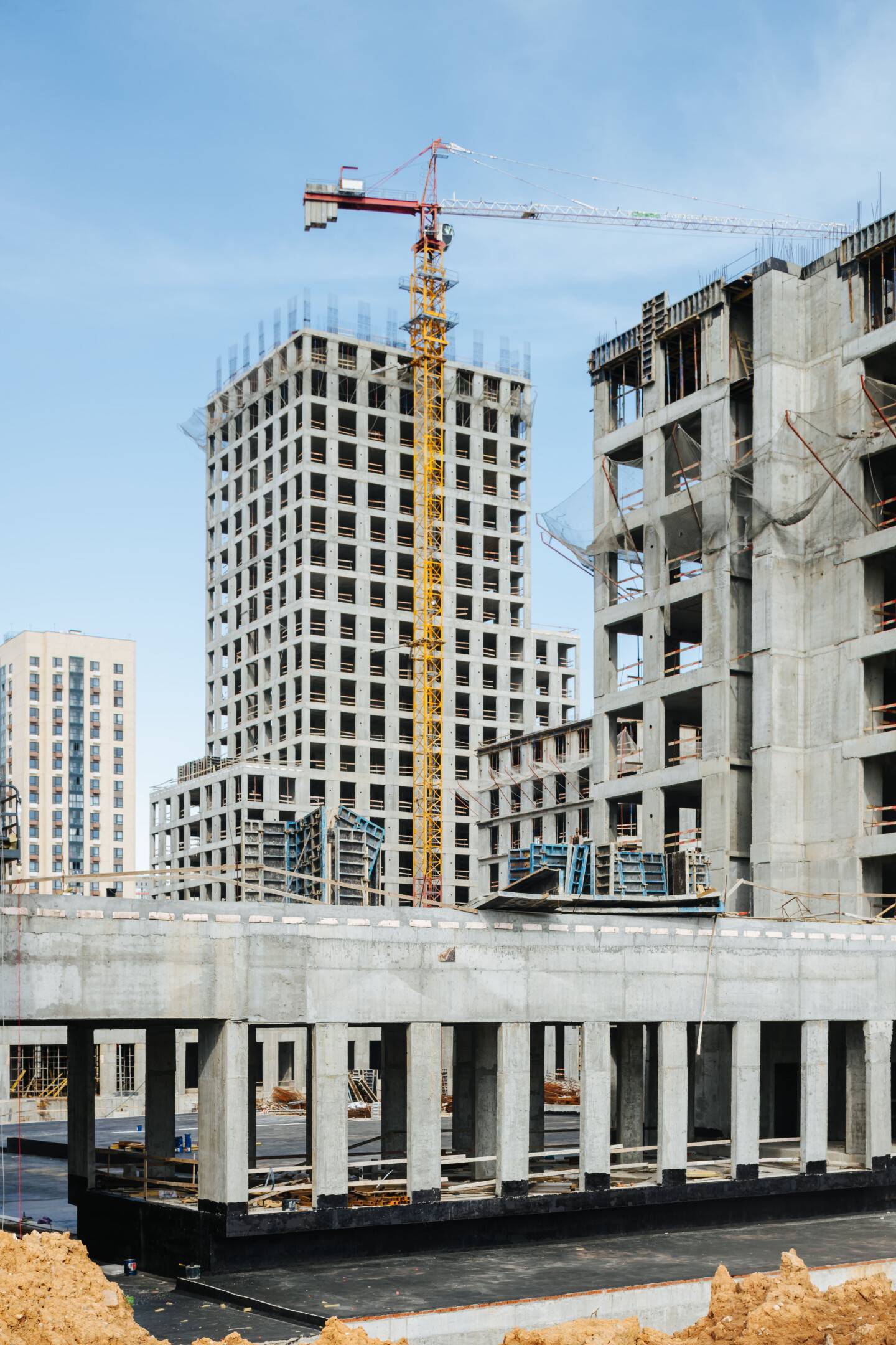 Construction progress