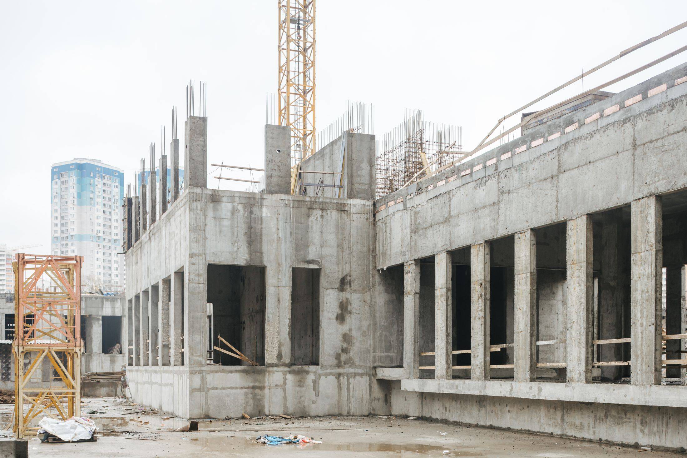 Construction progress