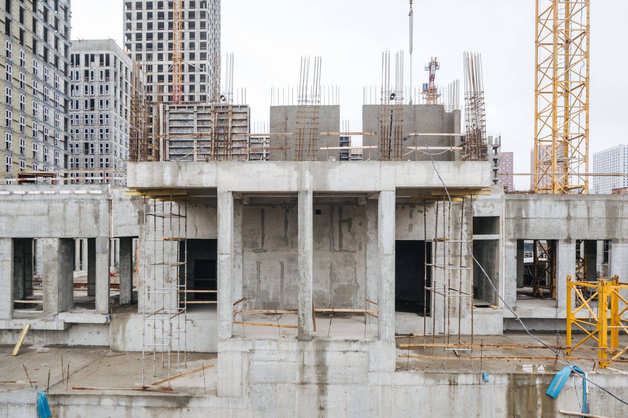 Construction progress