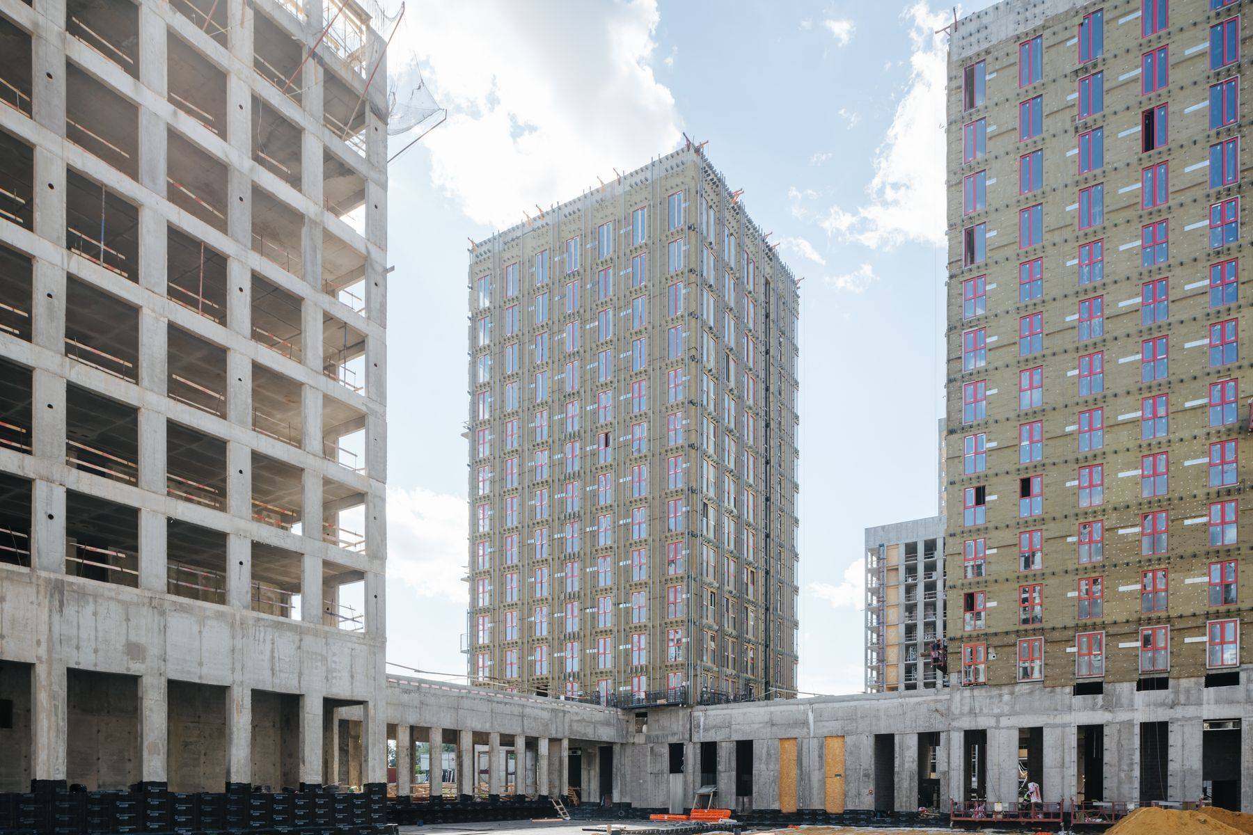 Construction progress