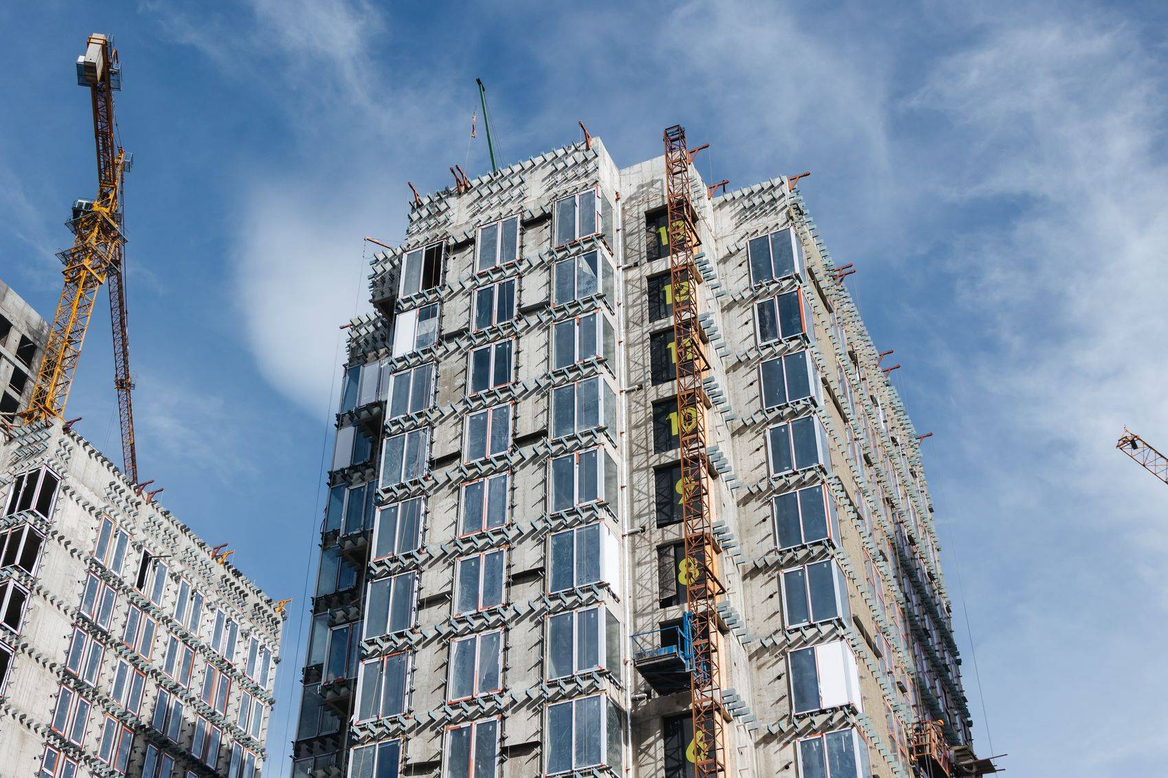 Construction progress