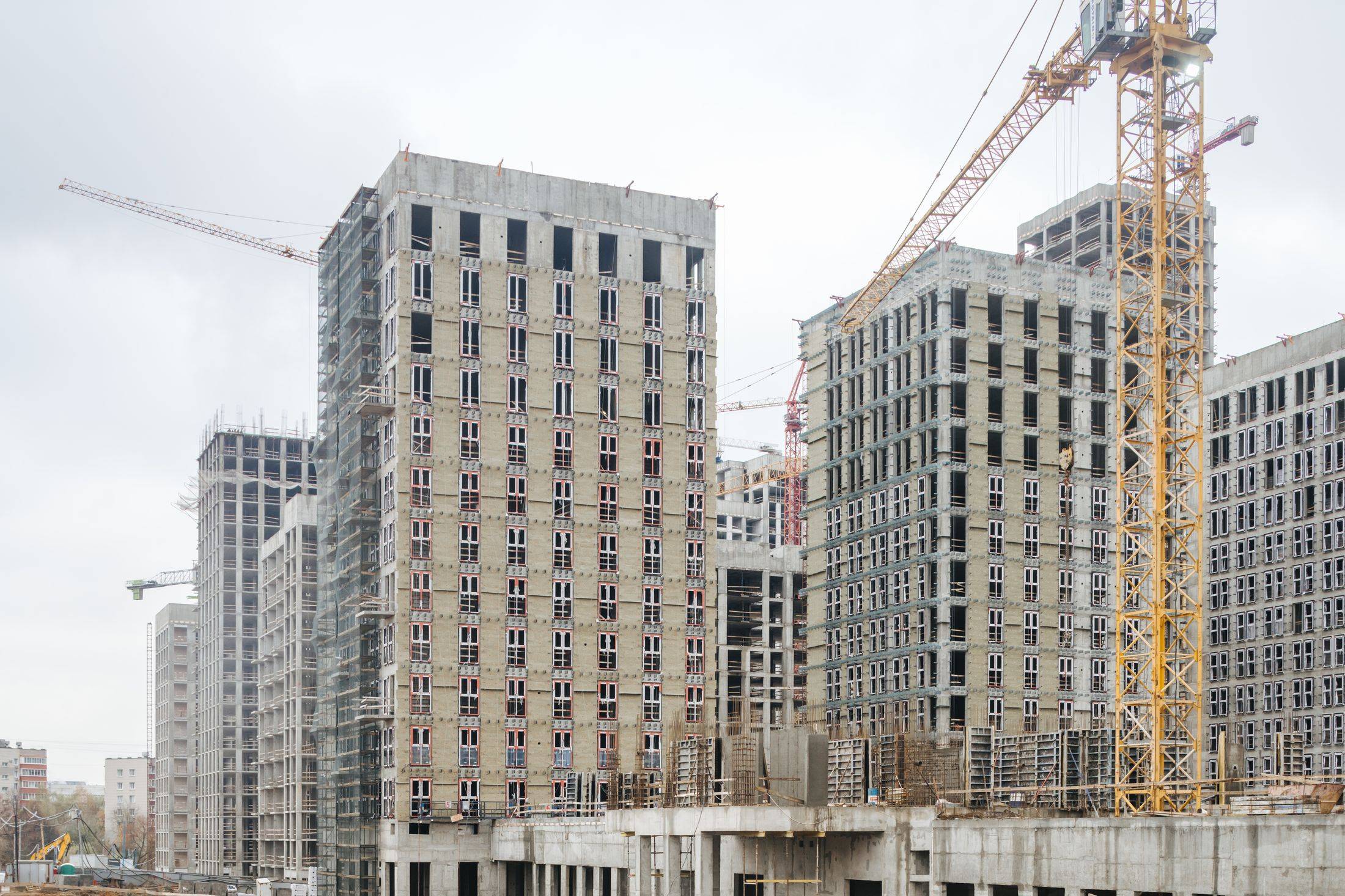 Construction progress