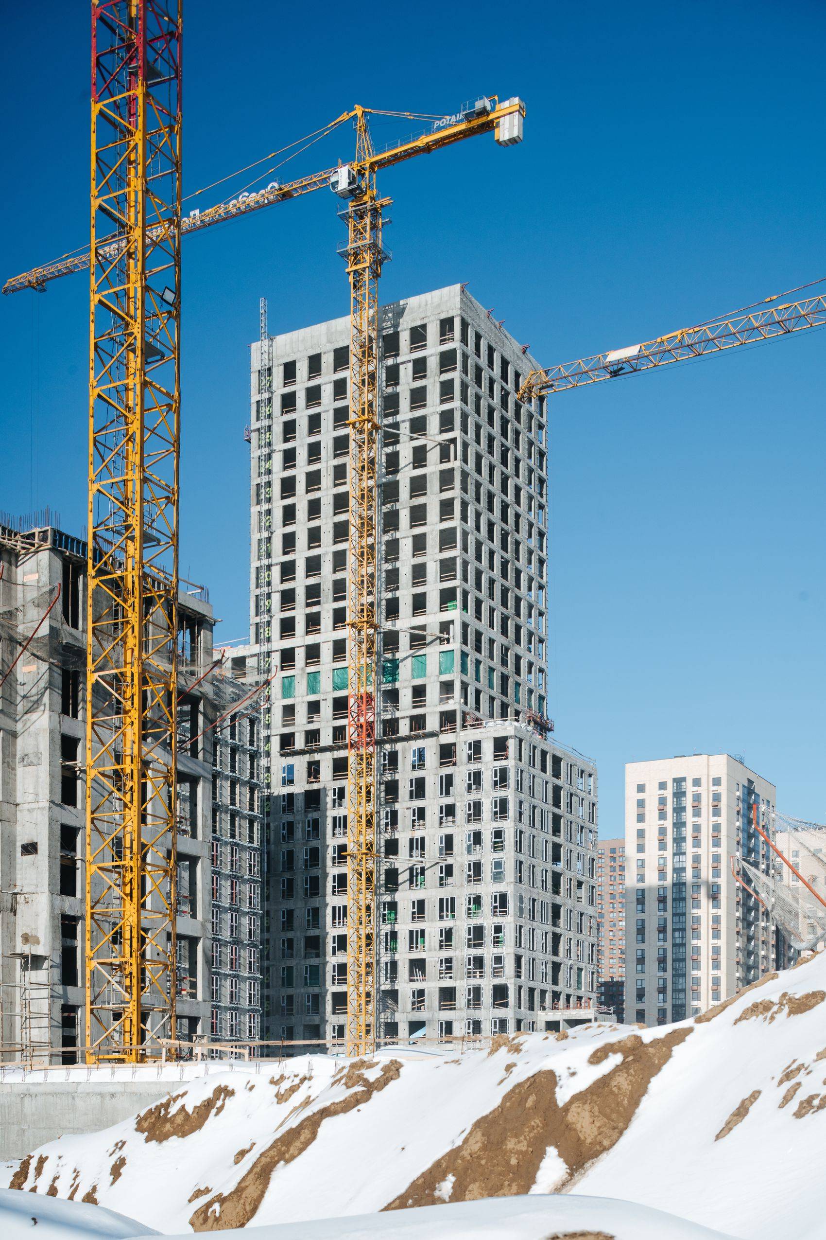 Construction progress