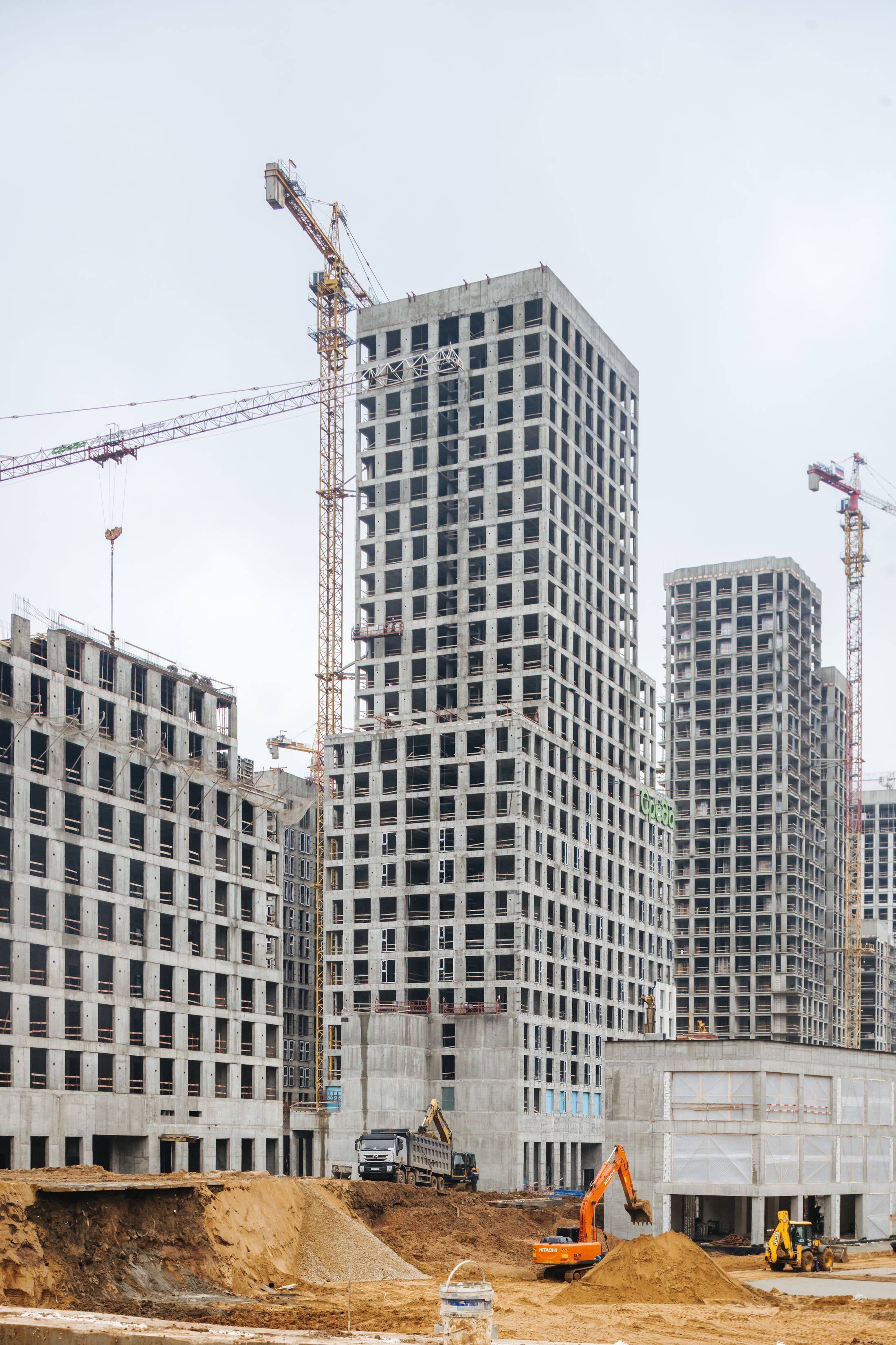 Construction progress