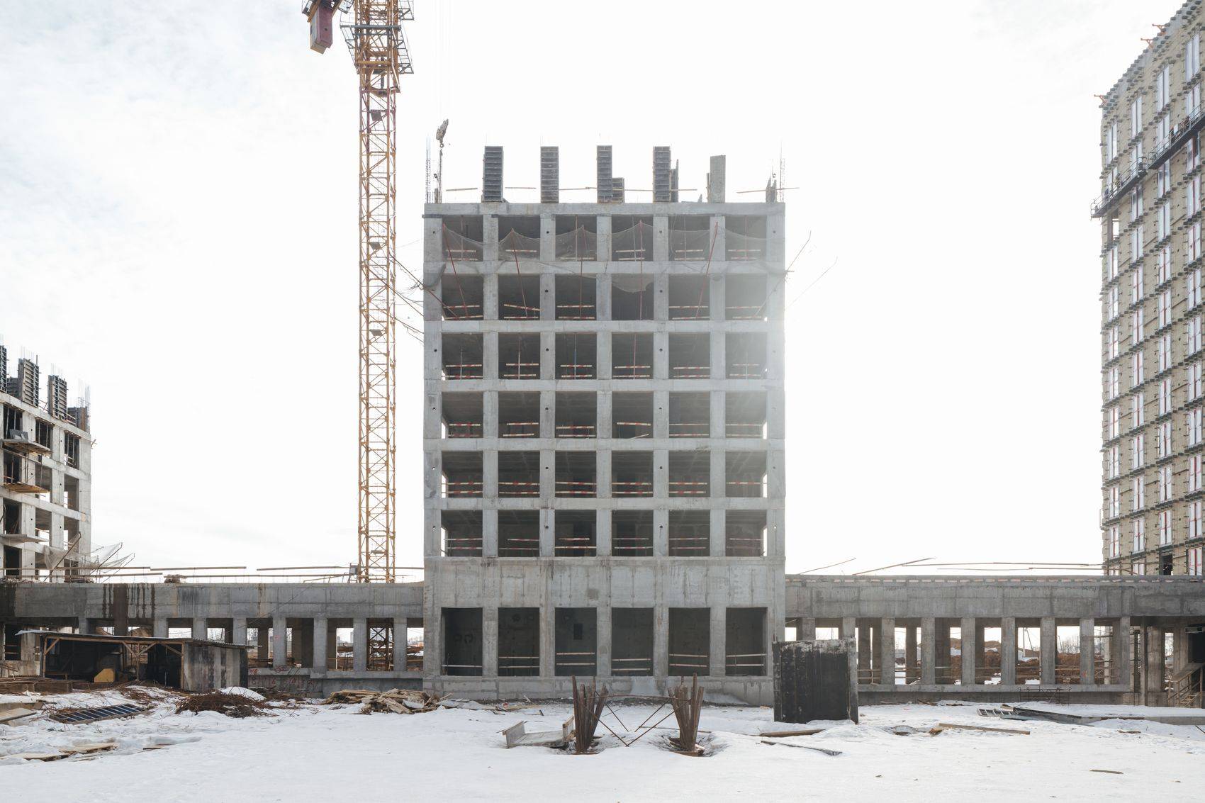 Construction progress