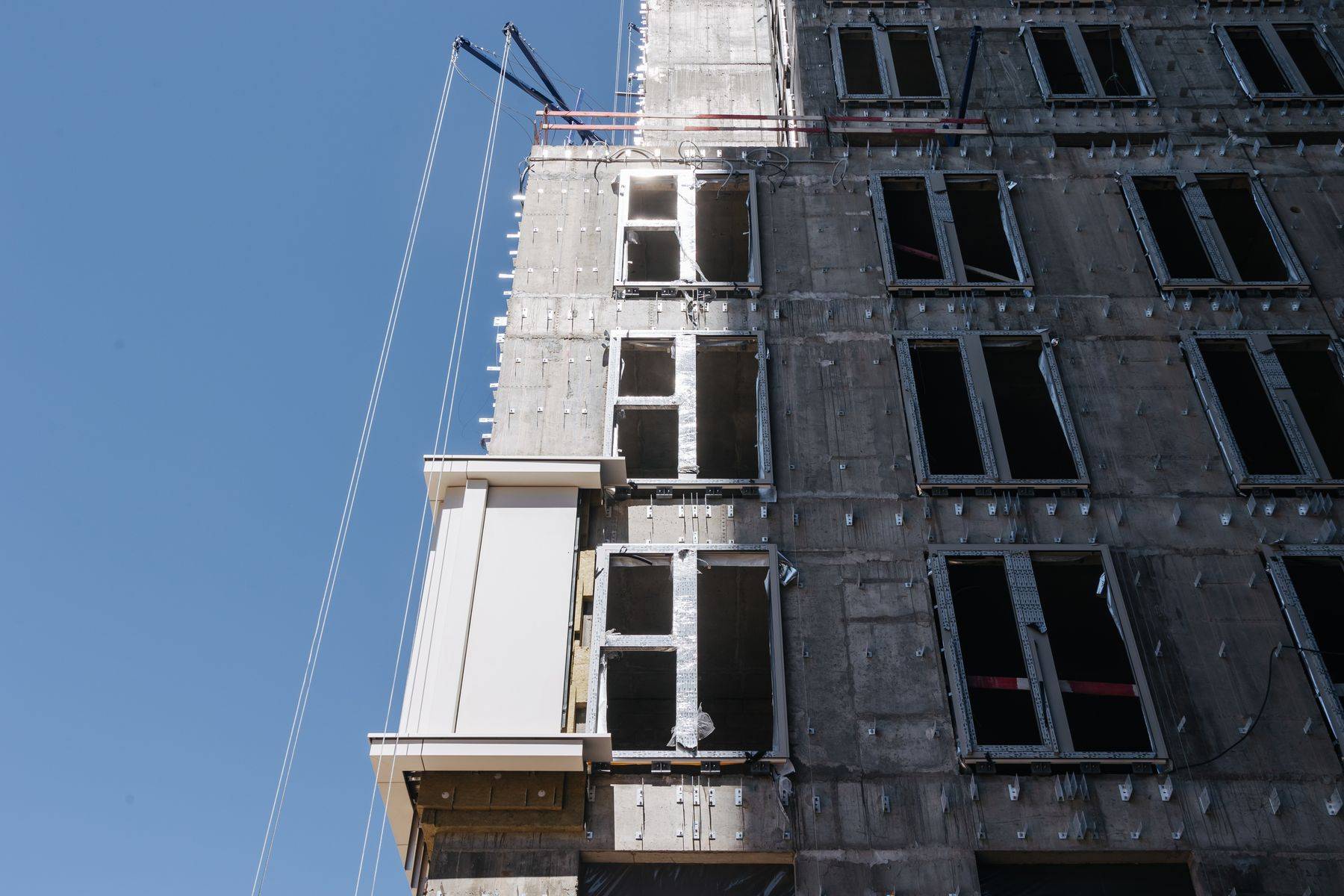 Construction progress