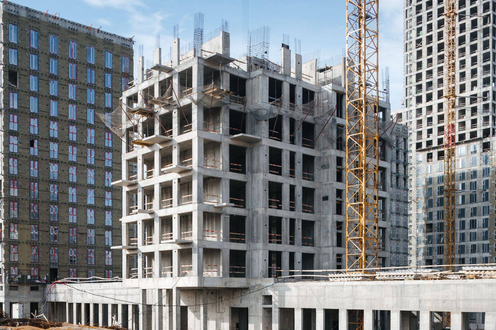 Construction progress