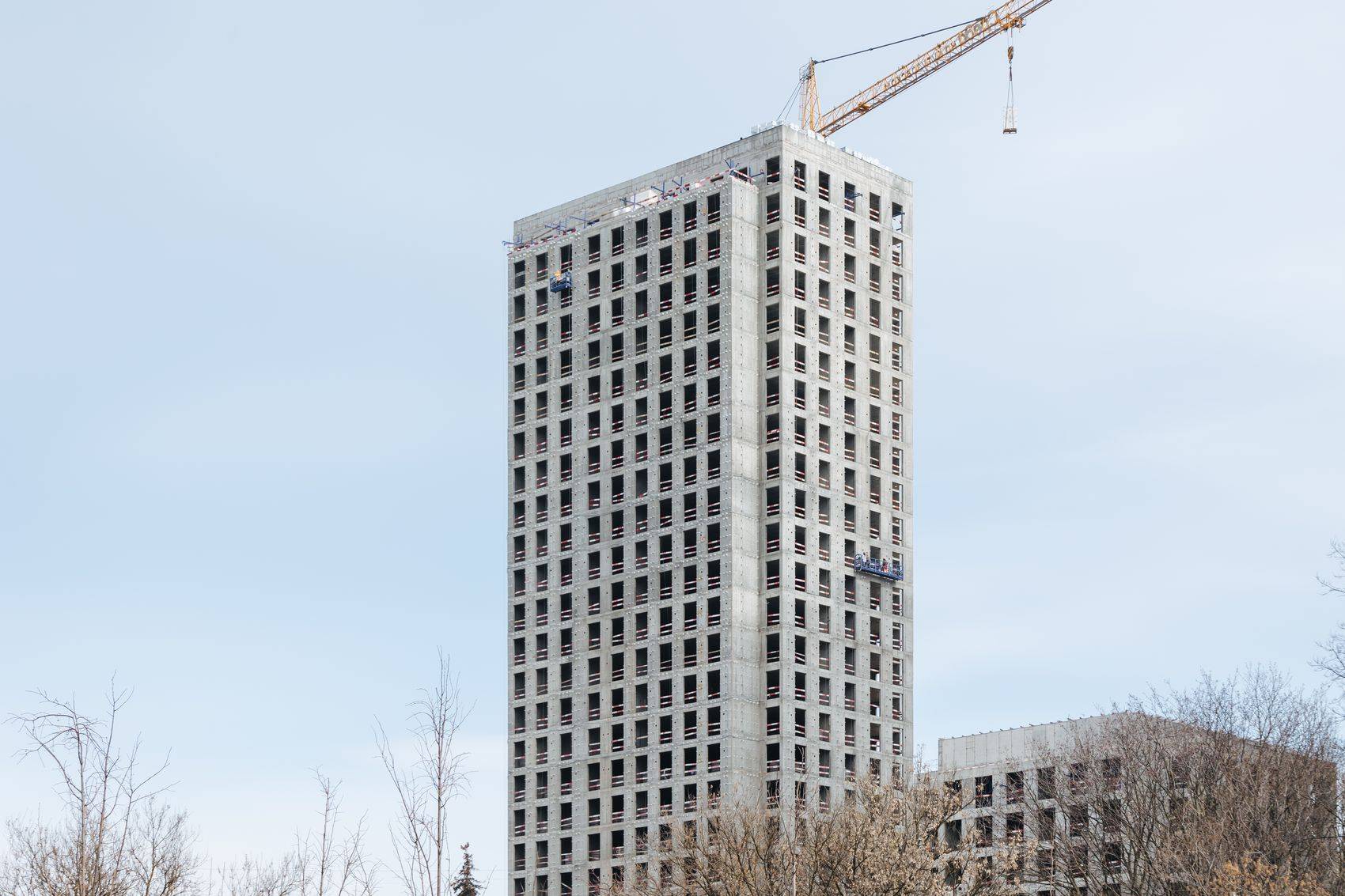 Construction progress
