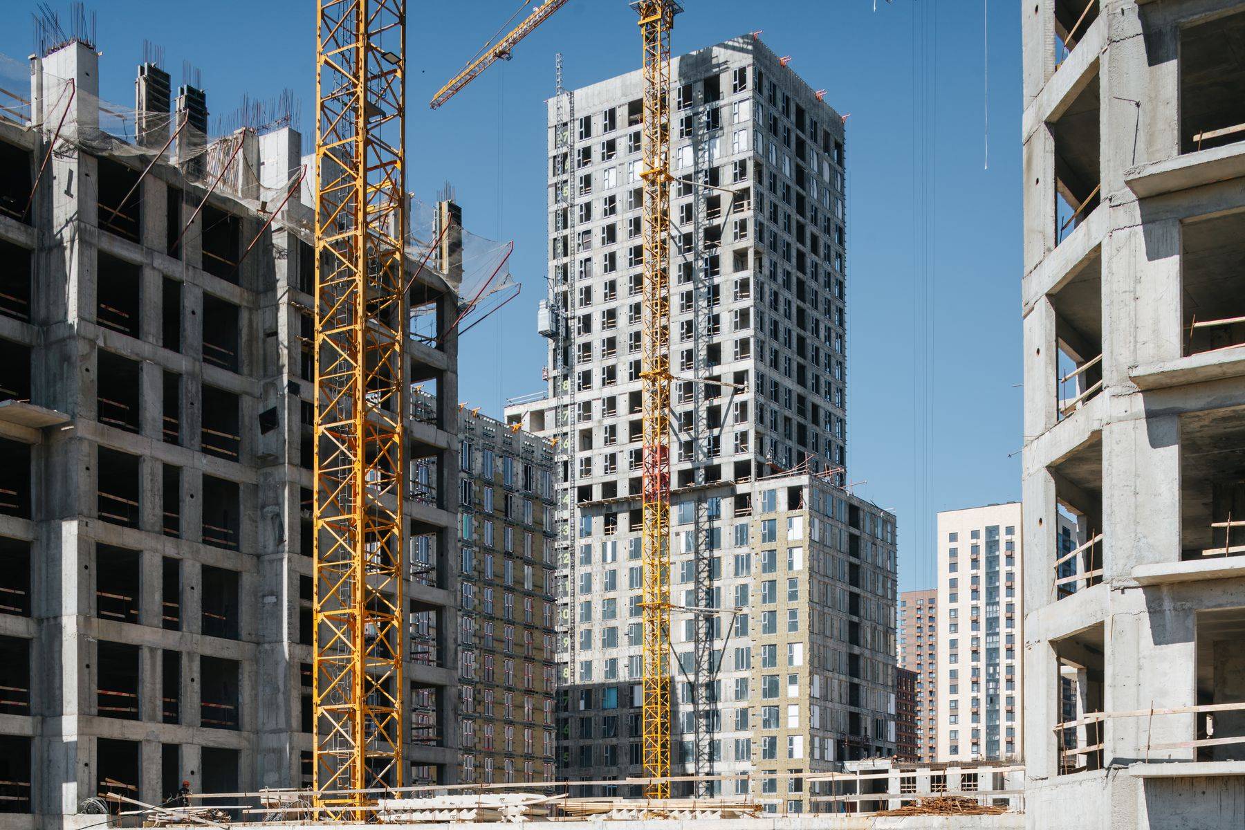 Construction progress