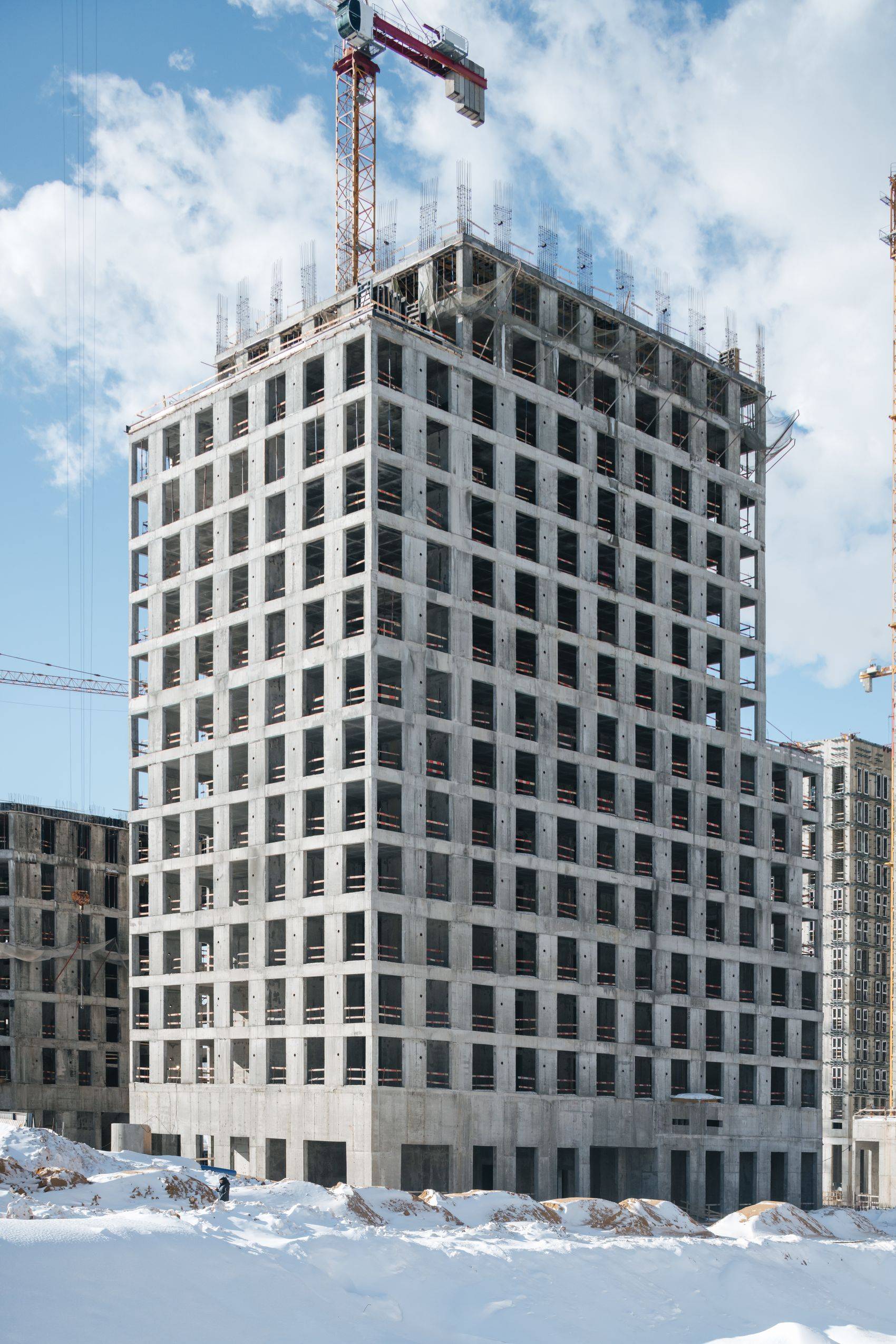 Construction progress