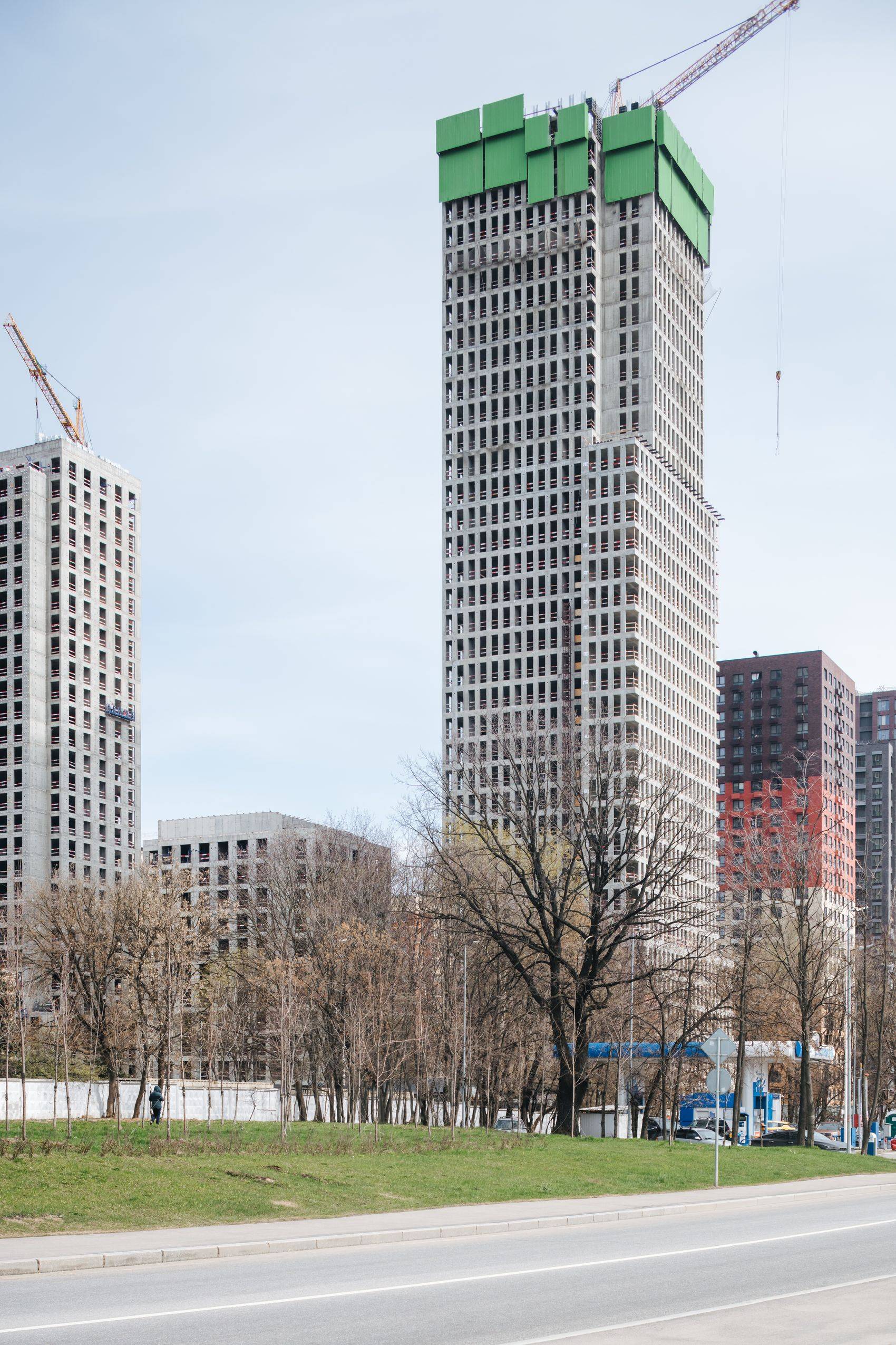 Construction progress