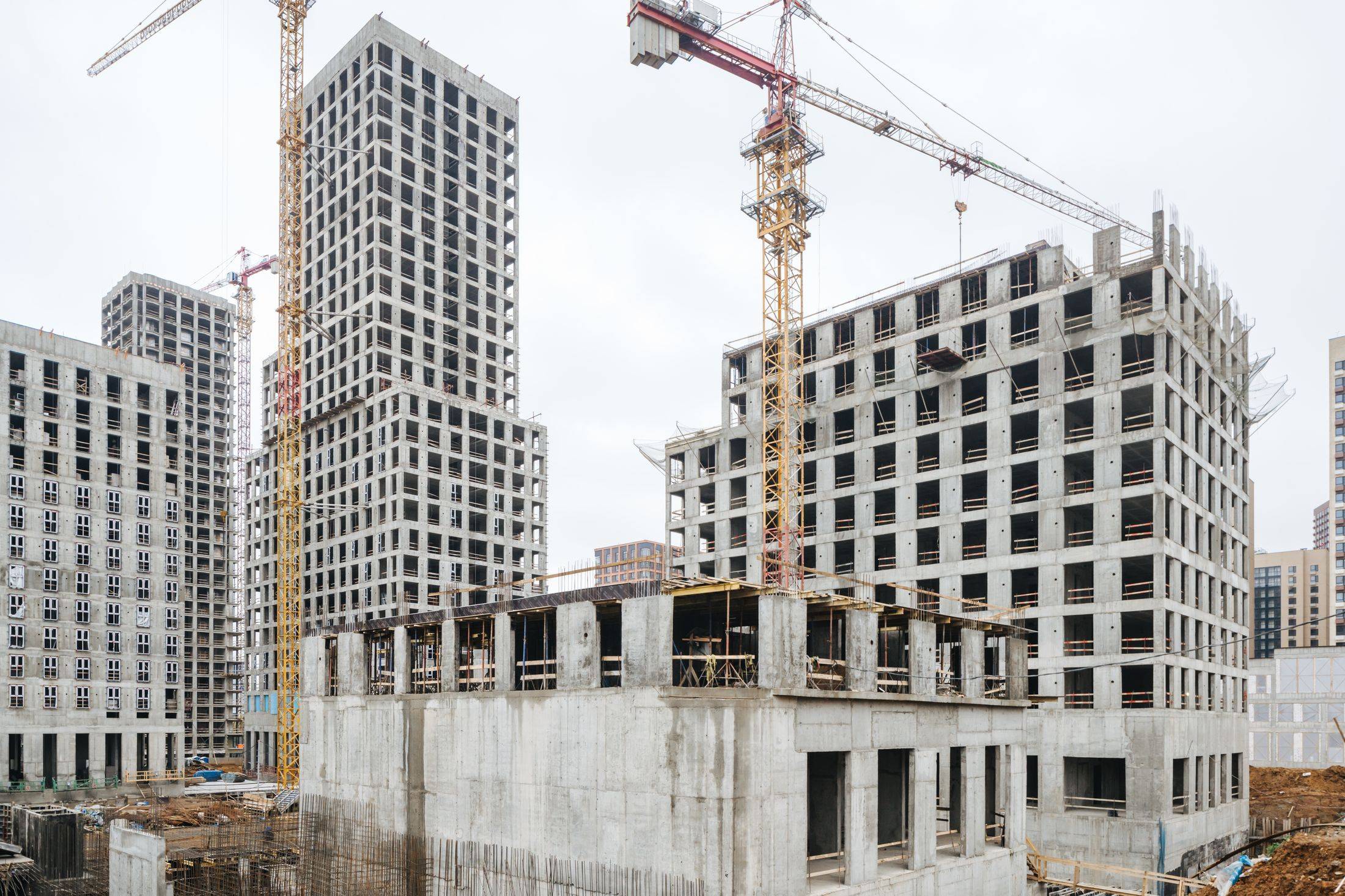 Construction progress