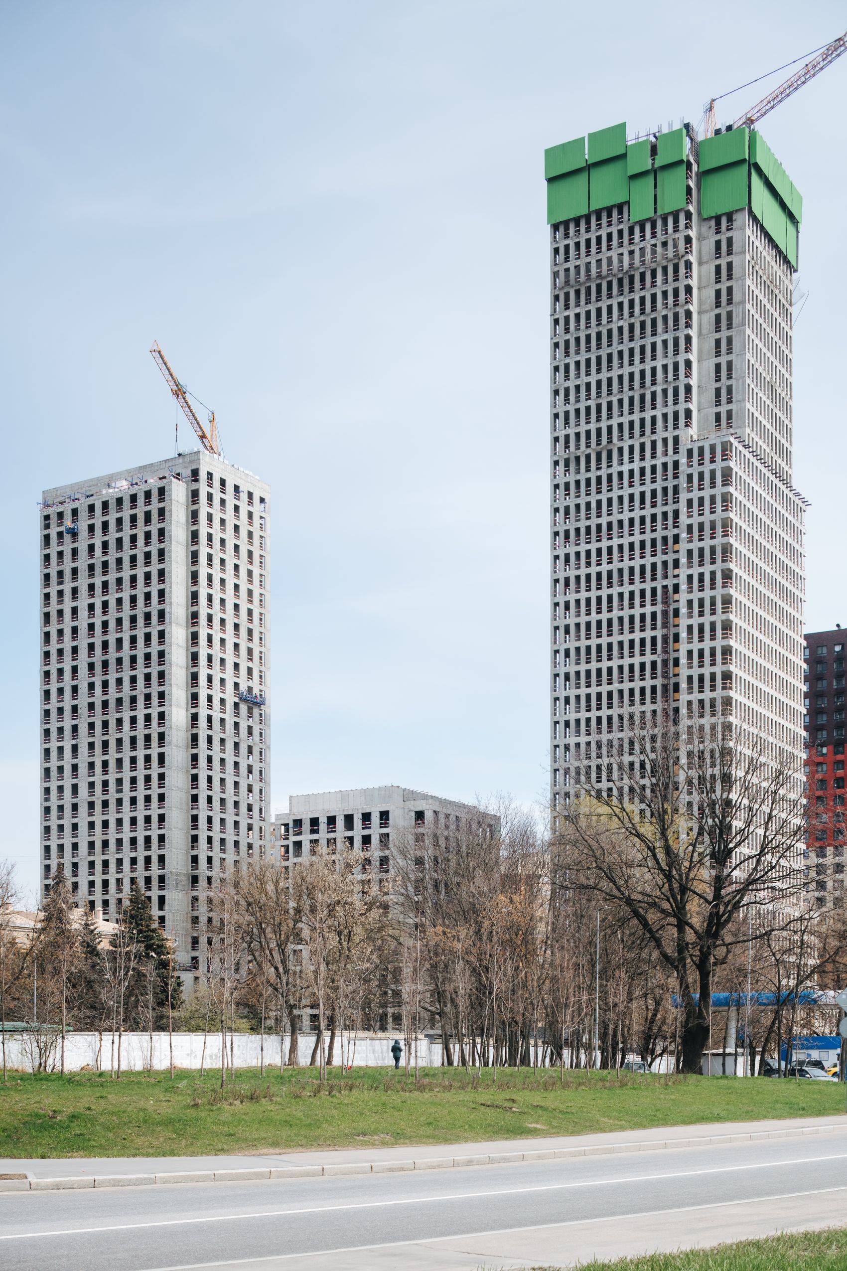 Construction progress