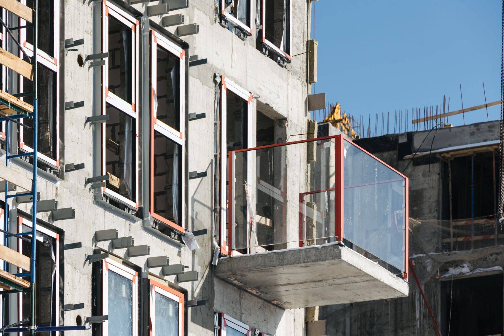 Construction progress