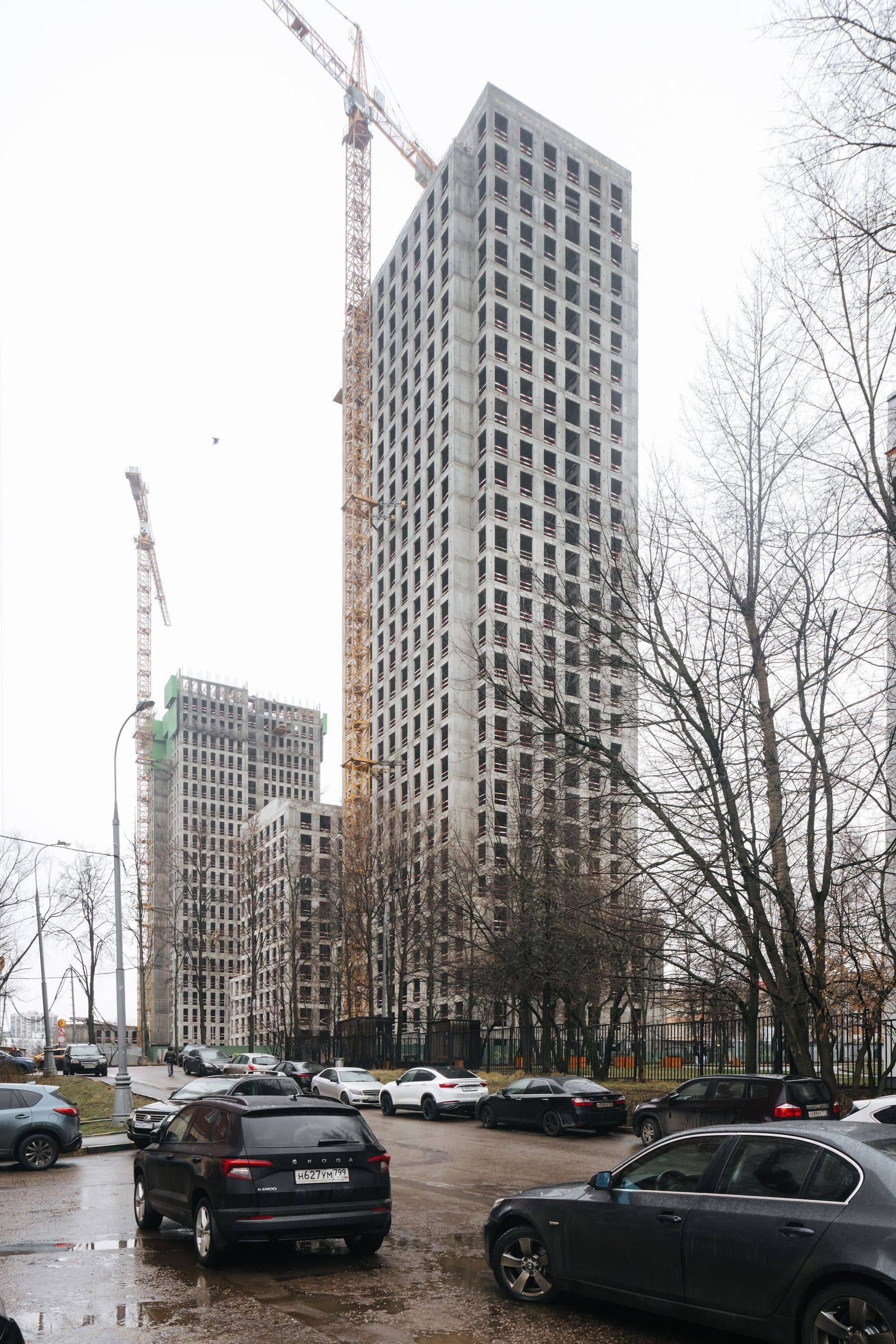 Construction progress