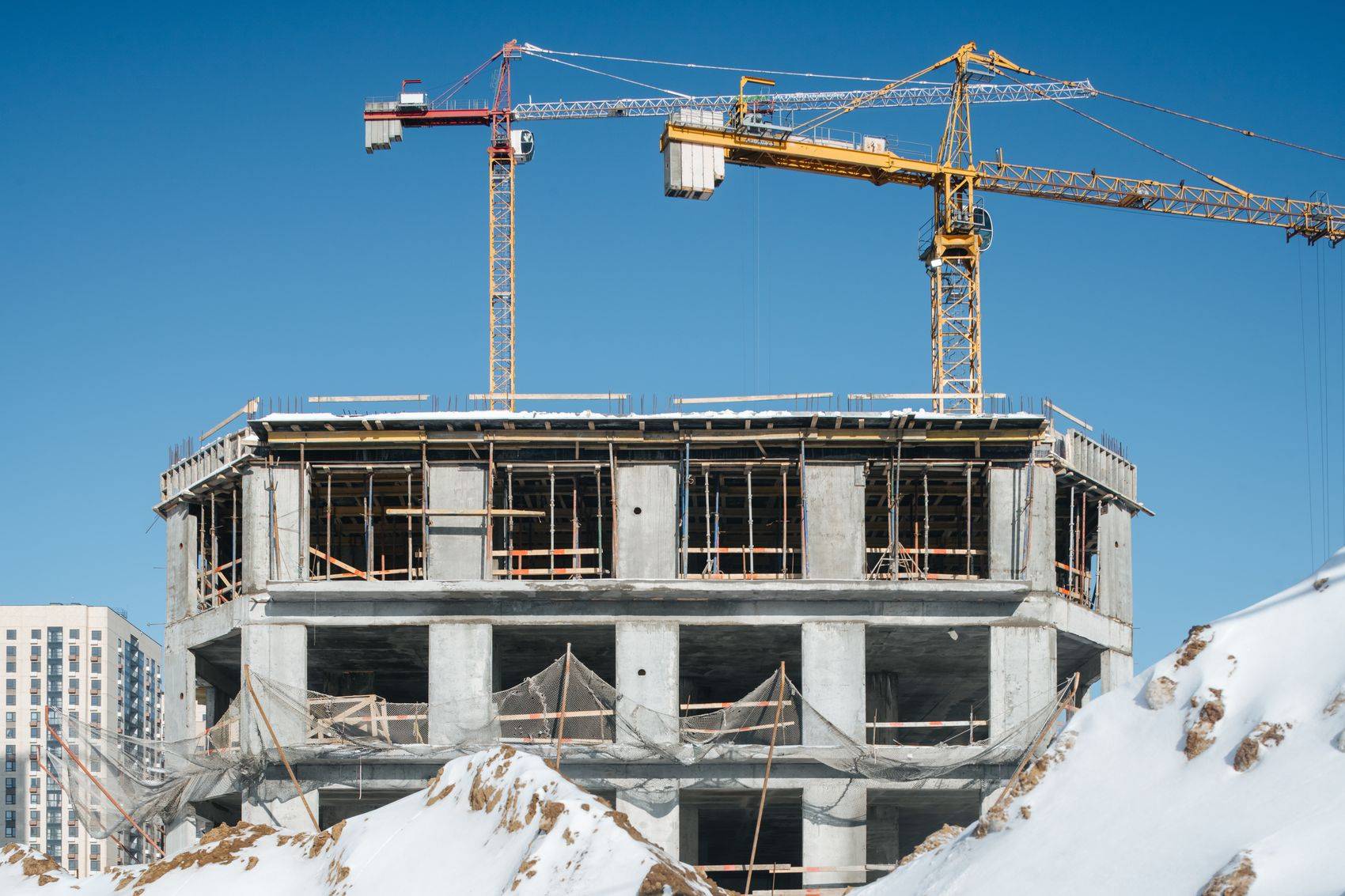 Construction progress