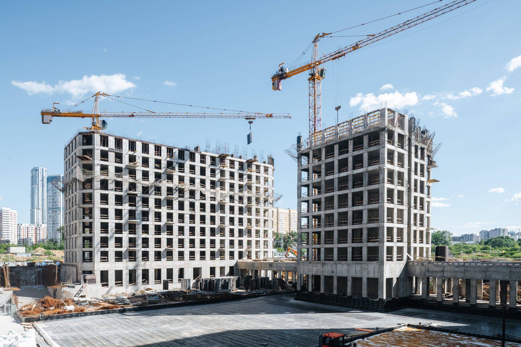 Construction progress