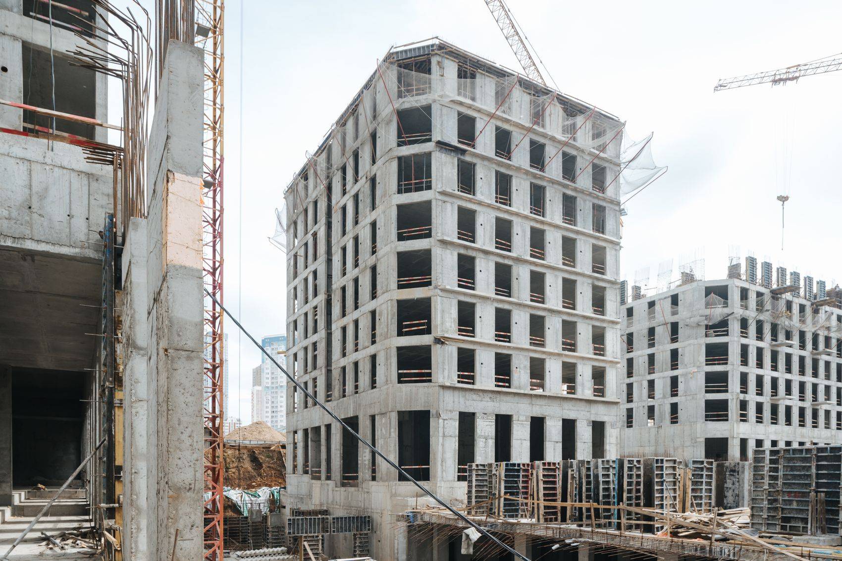 Construction progress