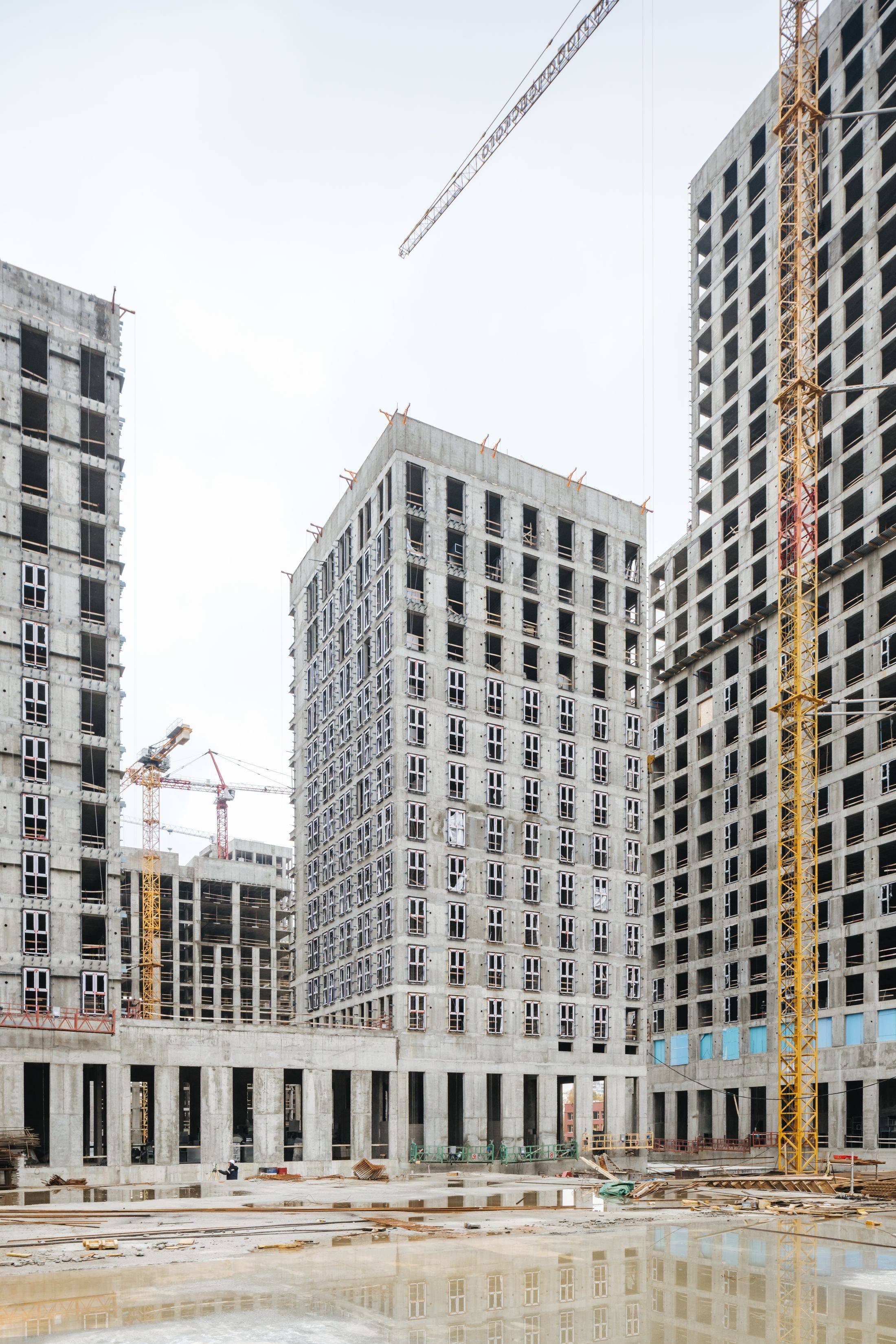 Construction progress