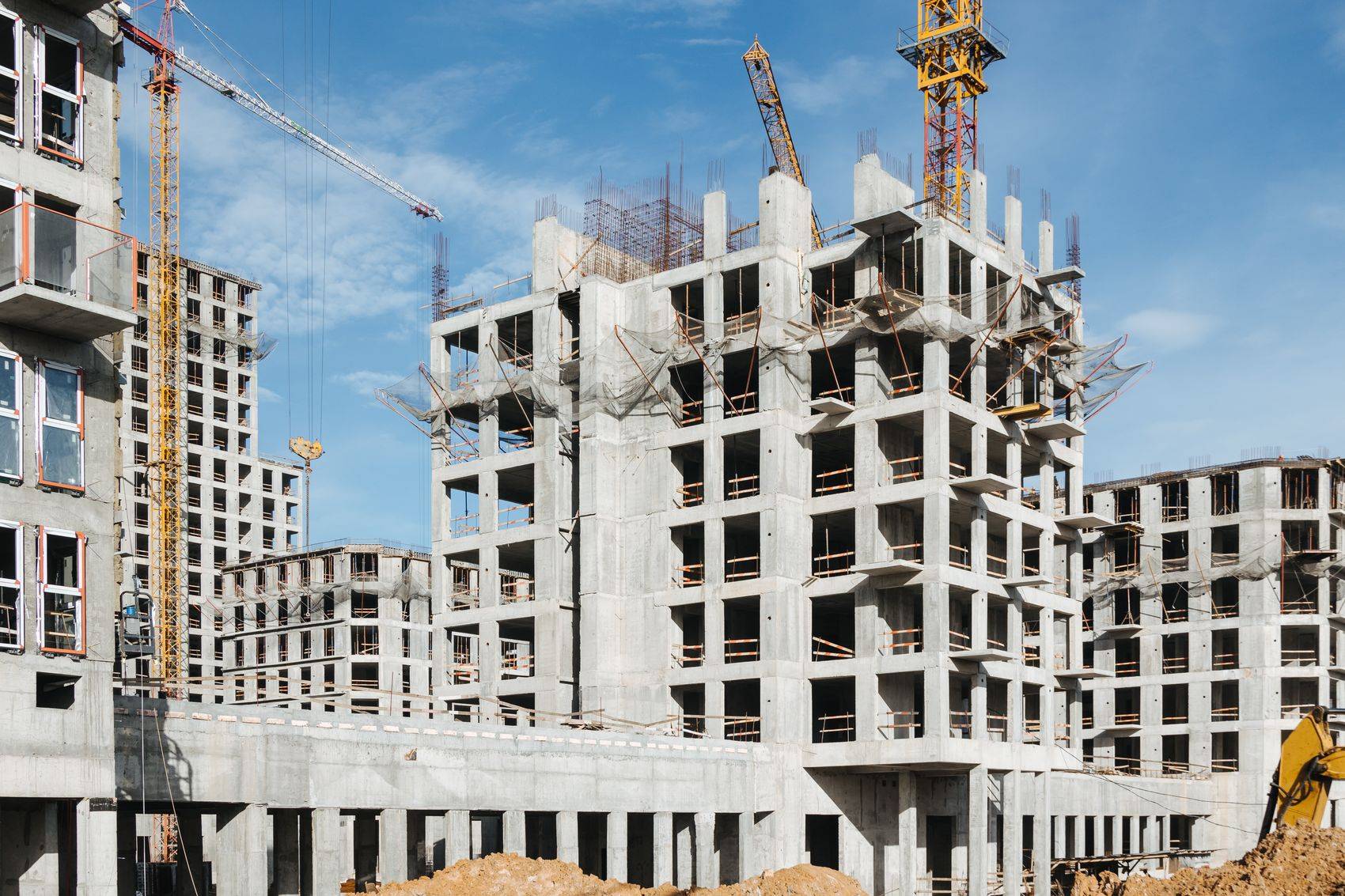 Construction progress