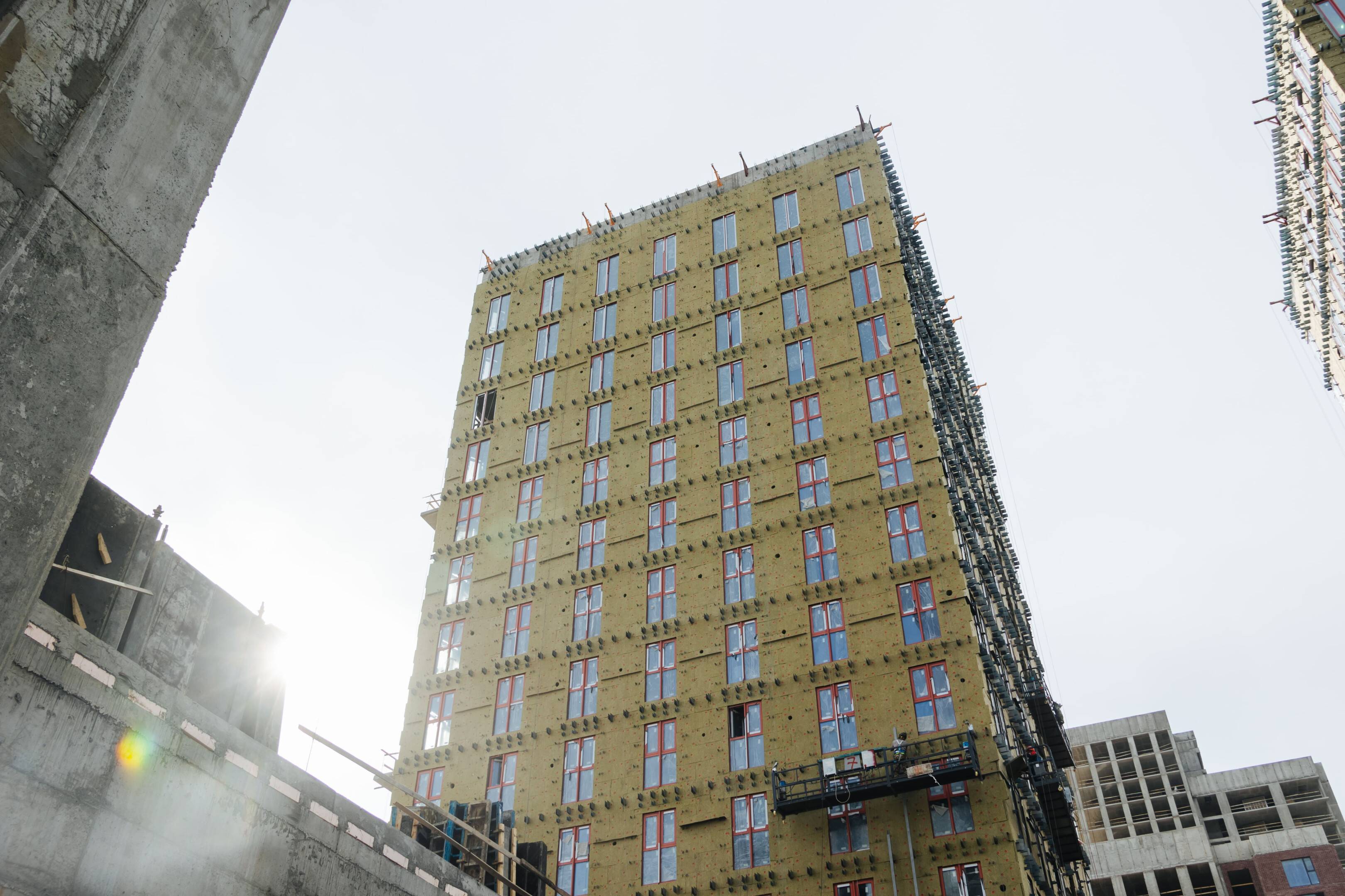 Construction progress