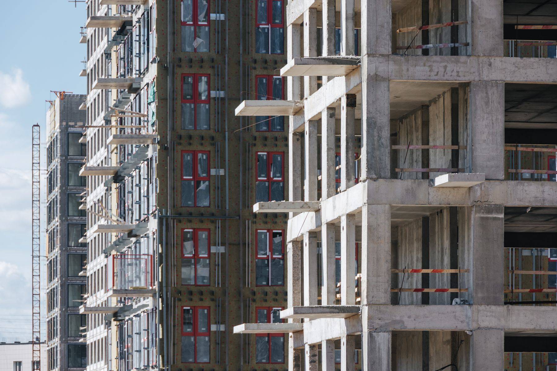 Construction progress