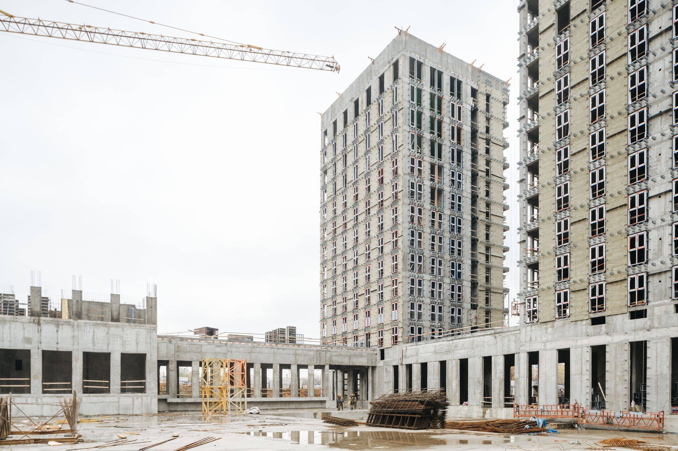 Construction progress