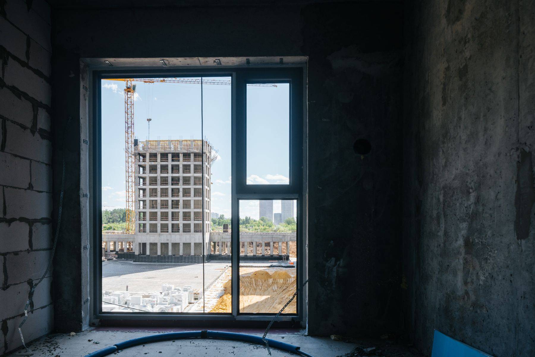 Construction progress