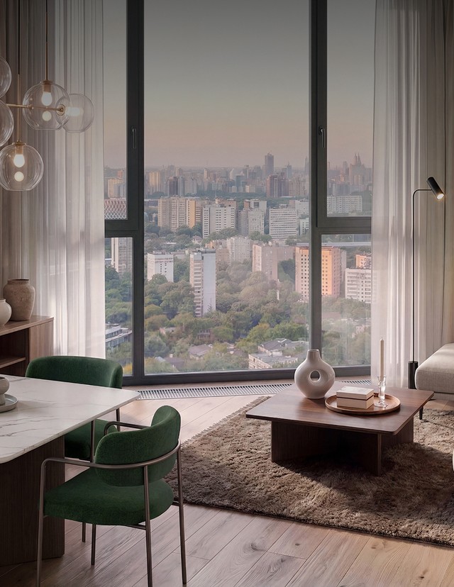 2-комнатная квартира, 63 м² на 2 этаже проекта Среда на Лобачевского ...