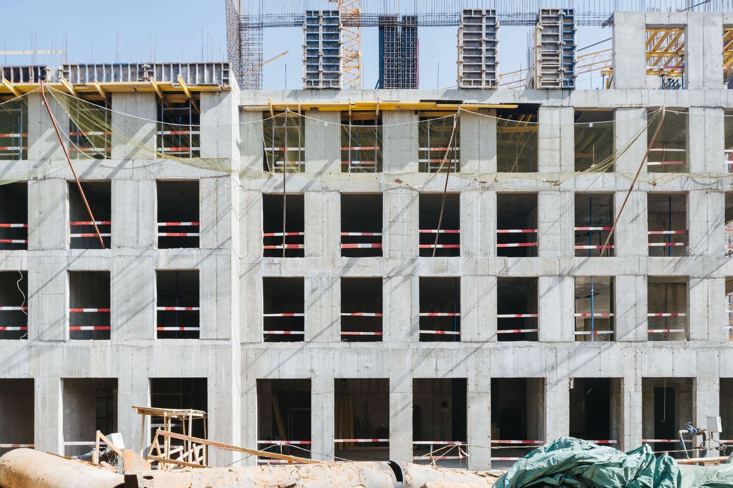 Construction progress