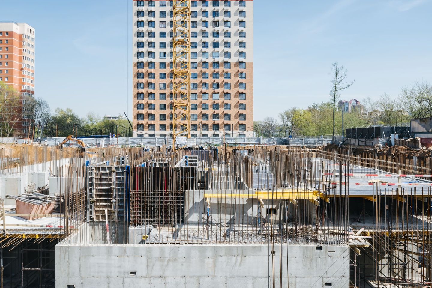 Construction progress