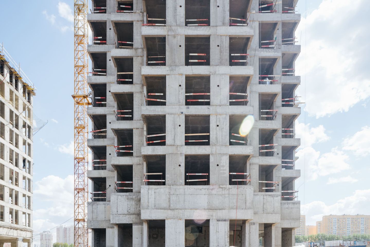 Construction progress
