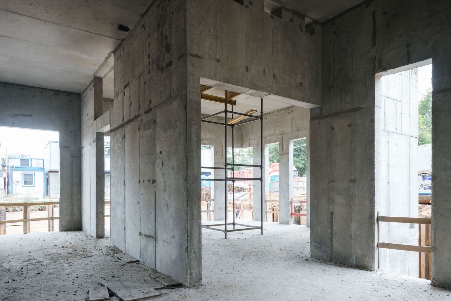 Construction progress
