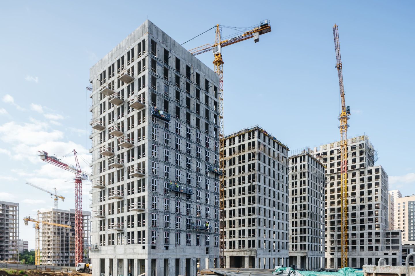 Construction progress