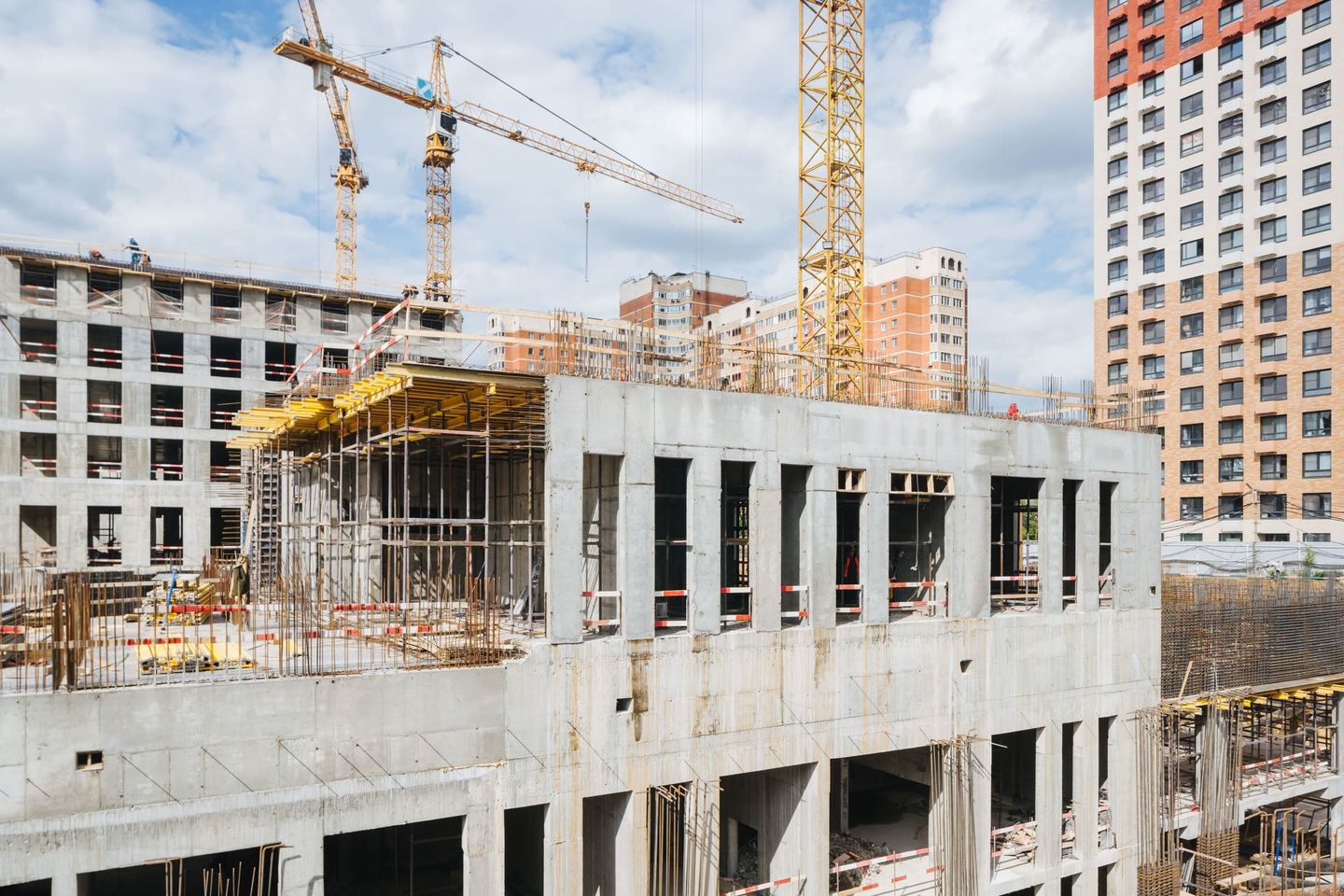 Construction progress