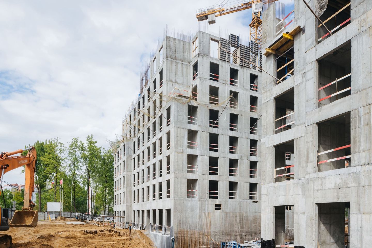 Construction progress