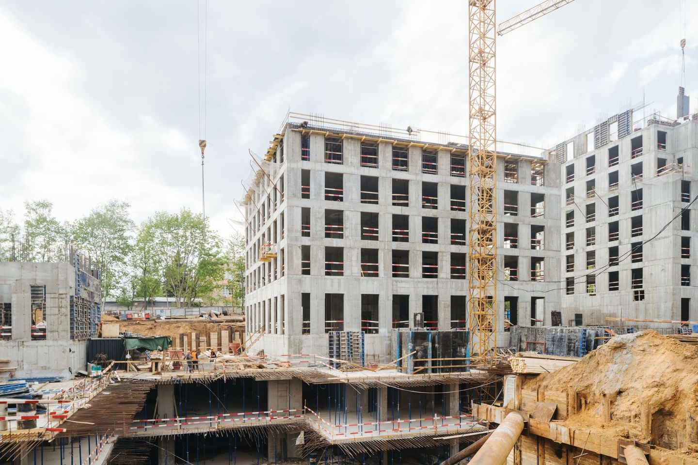 Construction progress